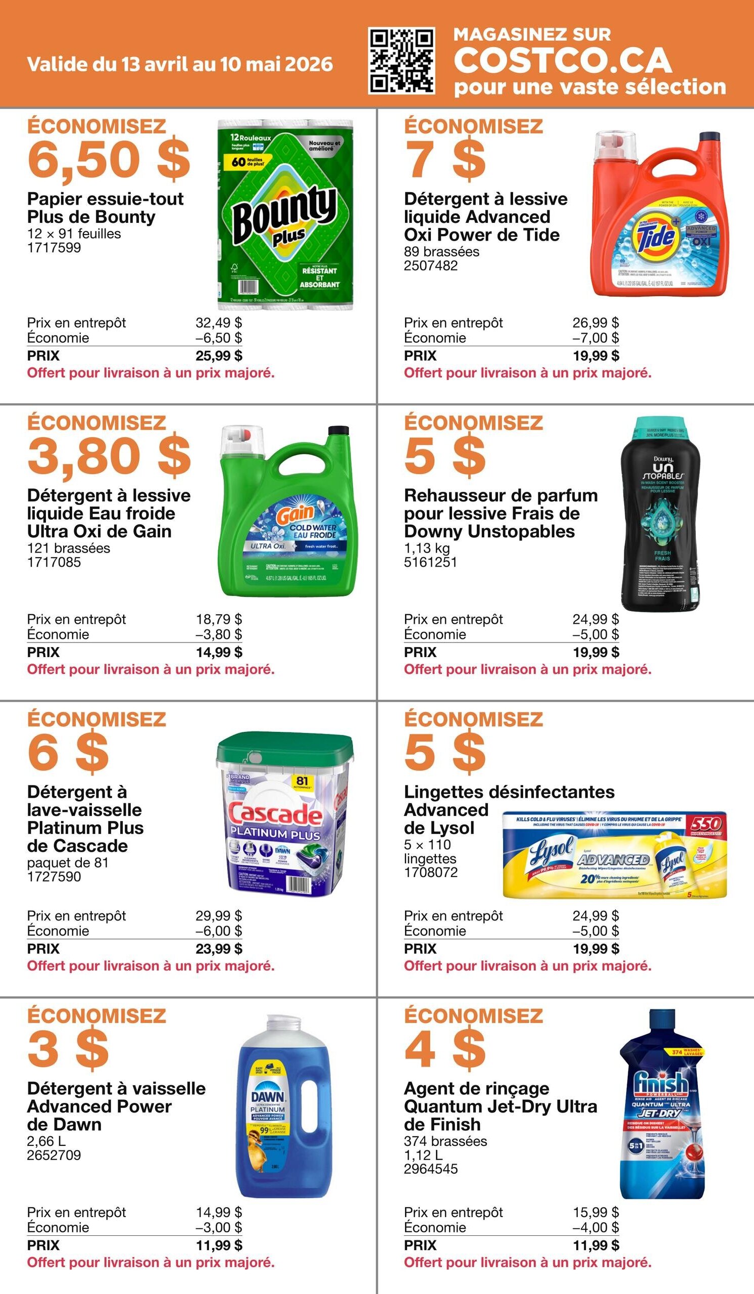 Carnet Rabais Costco