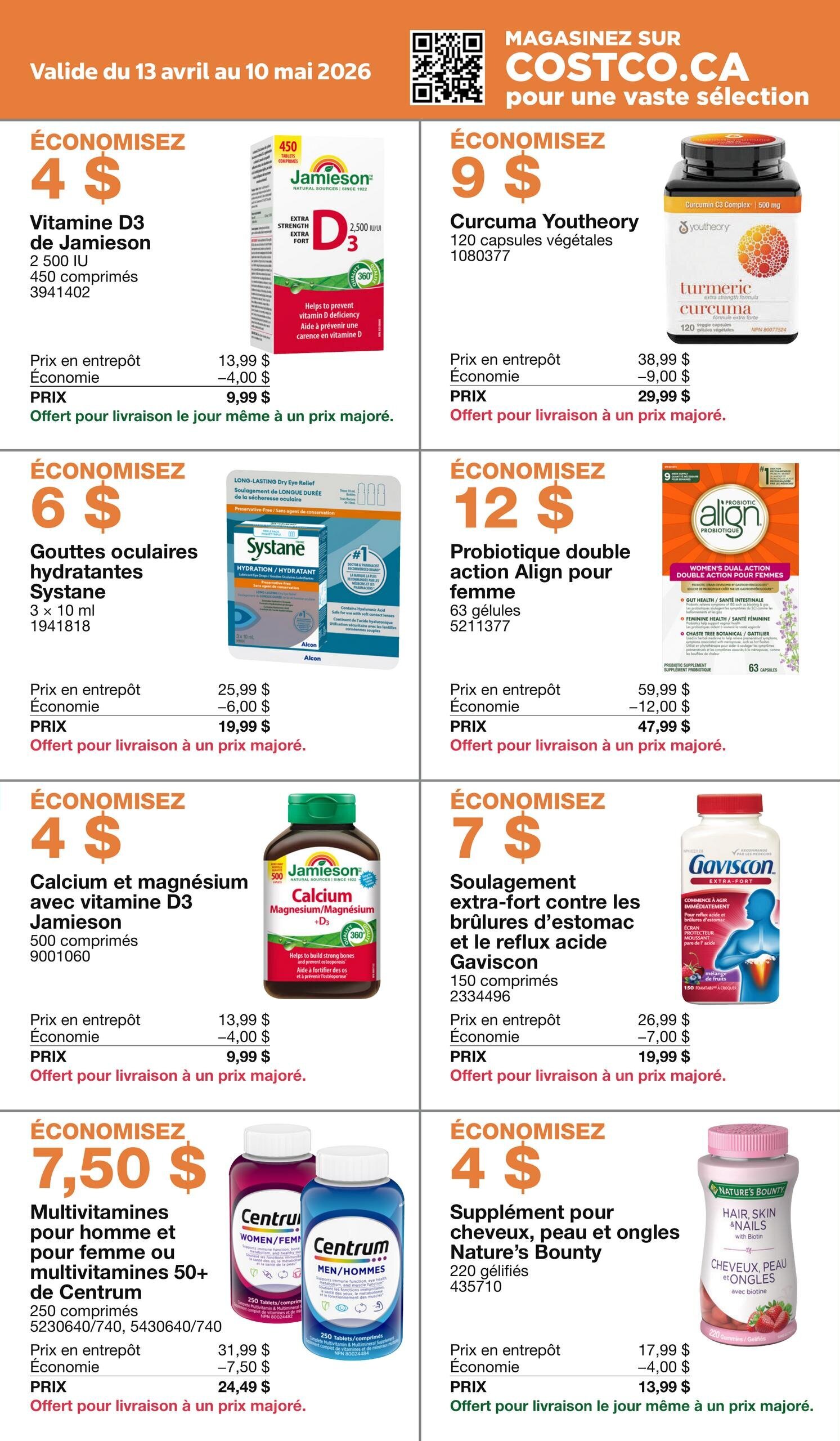 Carnet Rabais Costco