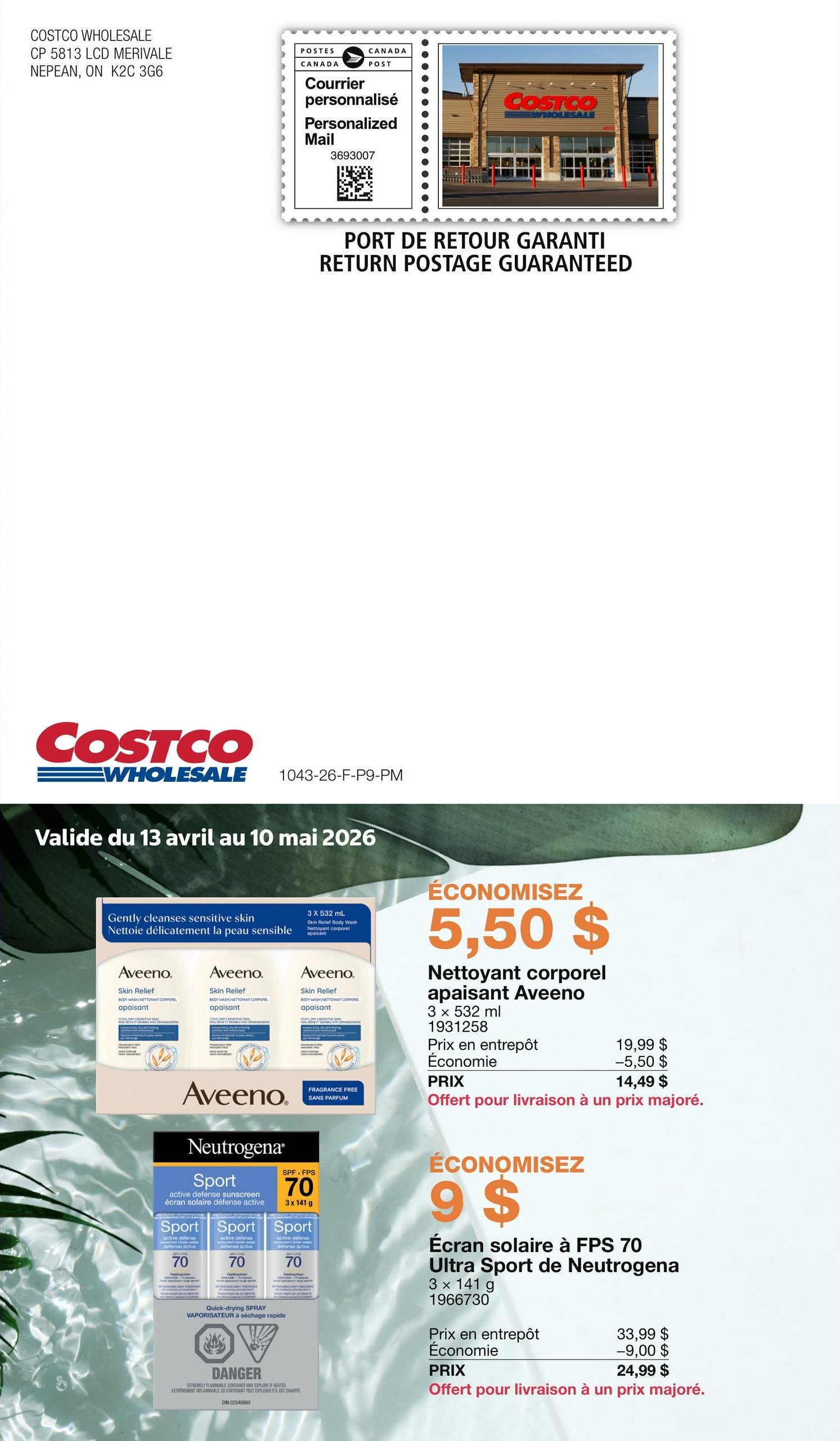 Carnet Rabais Costco