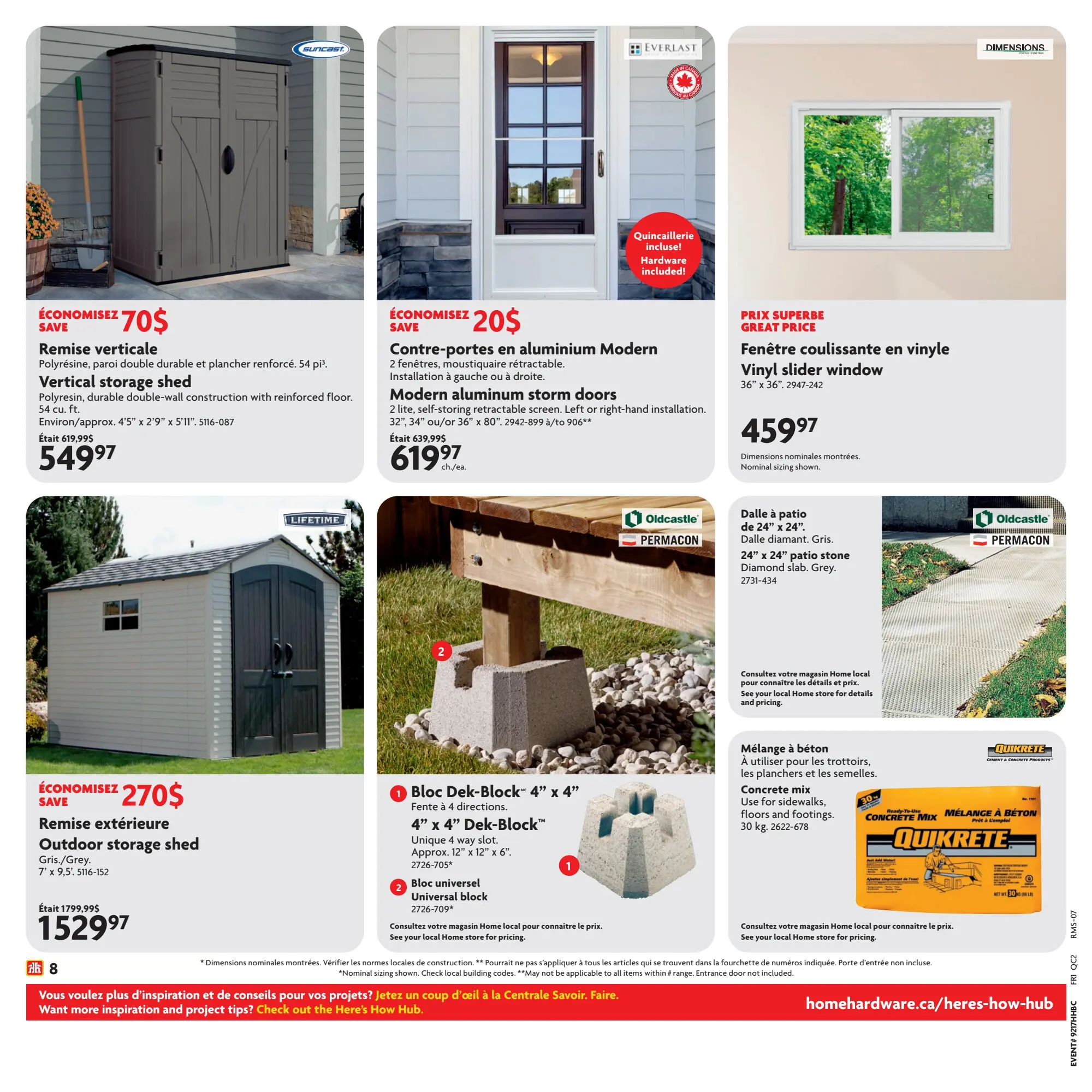 Circulaire Home Hardware - Centre de Rénovation