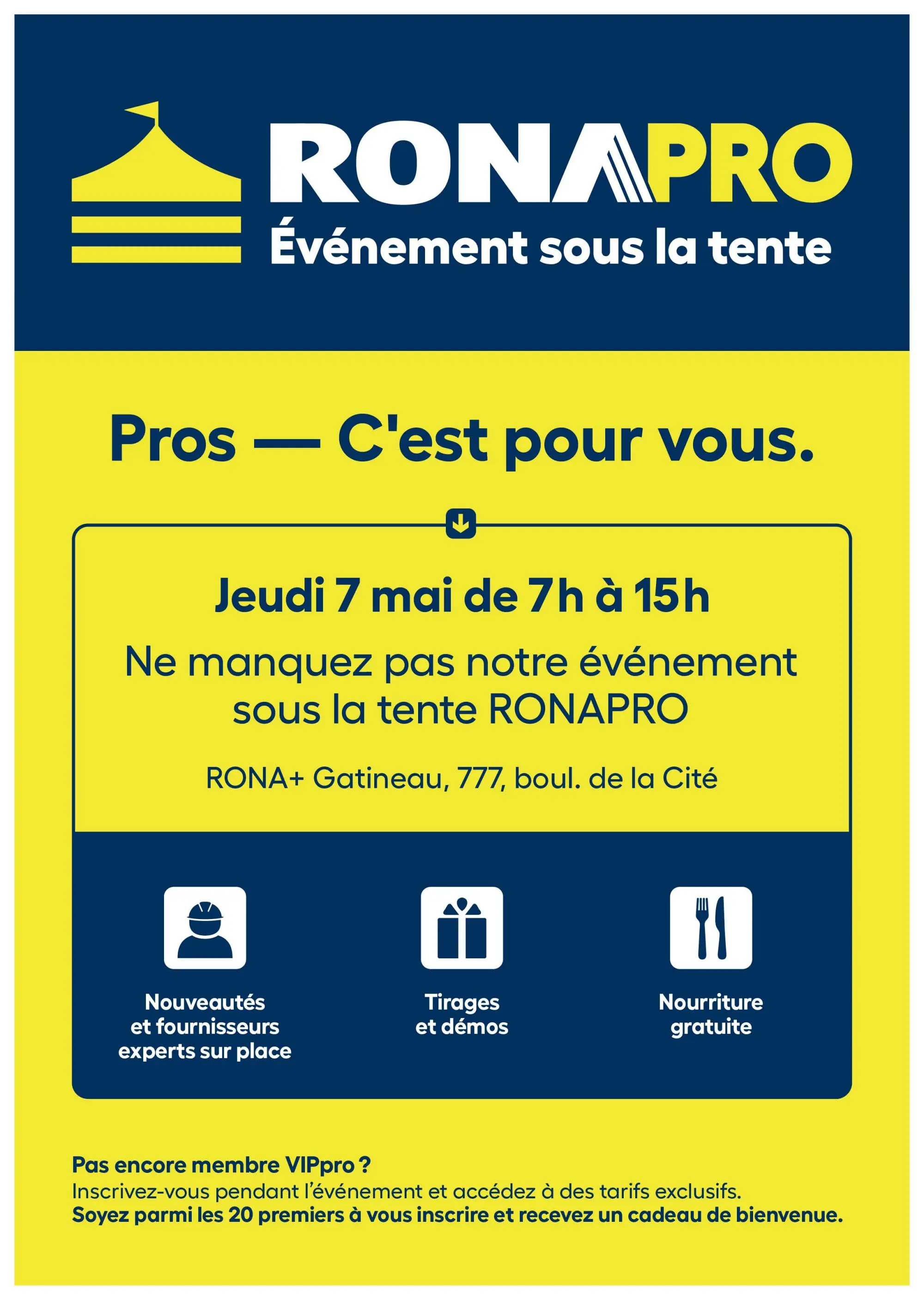Circulaire Rona