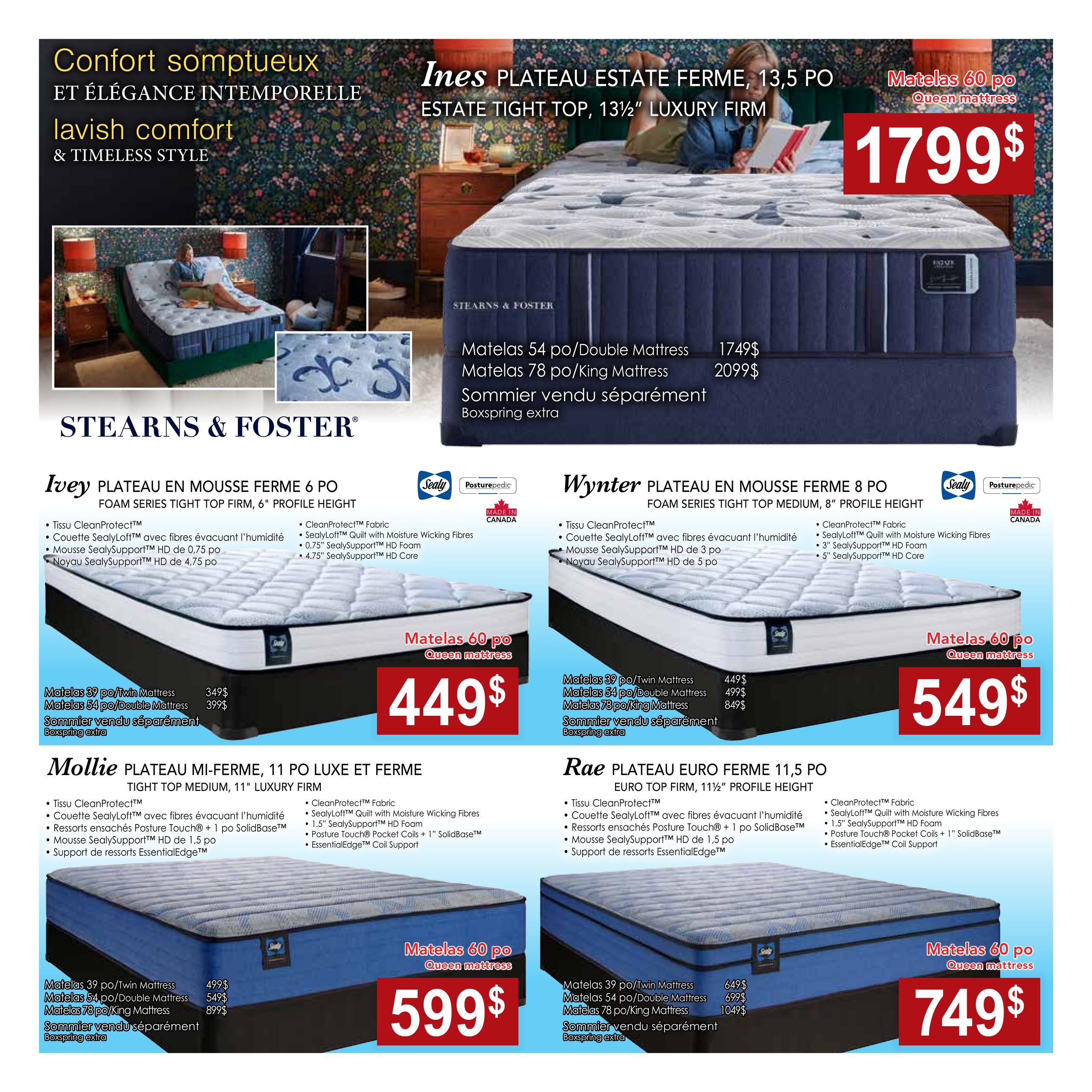 Circulaire Meubles Marchand - Matelas
