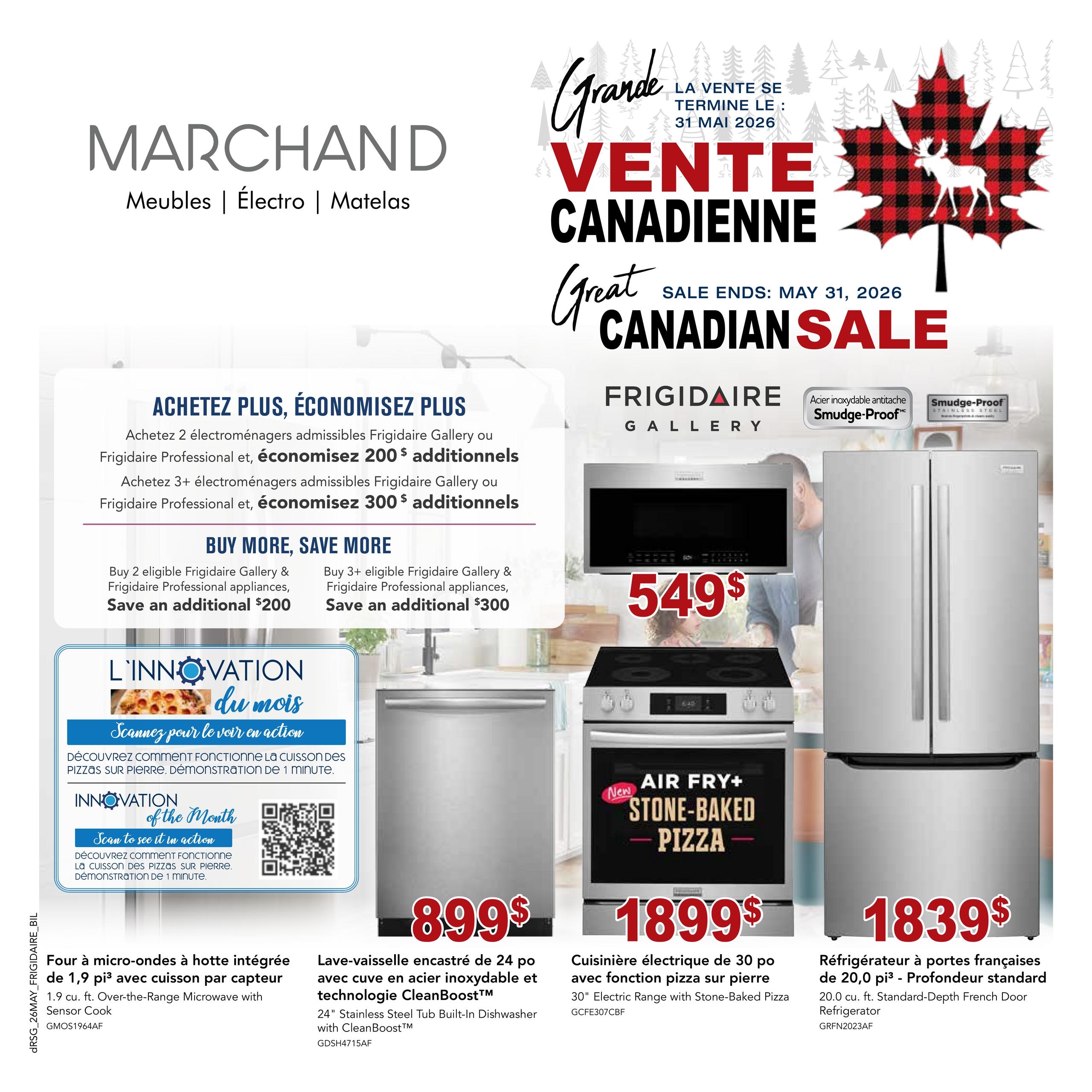 Circulaire Meubles Marchand - Vente Canadienne d'Électroménagers