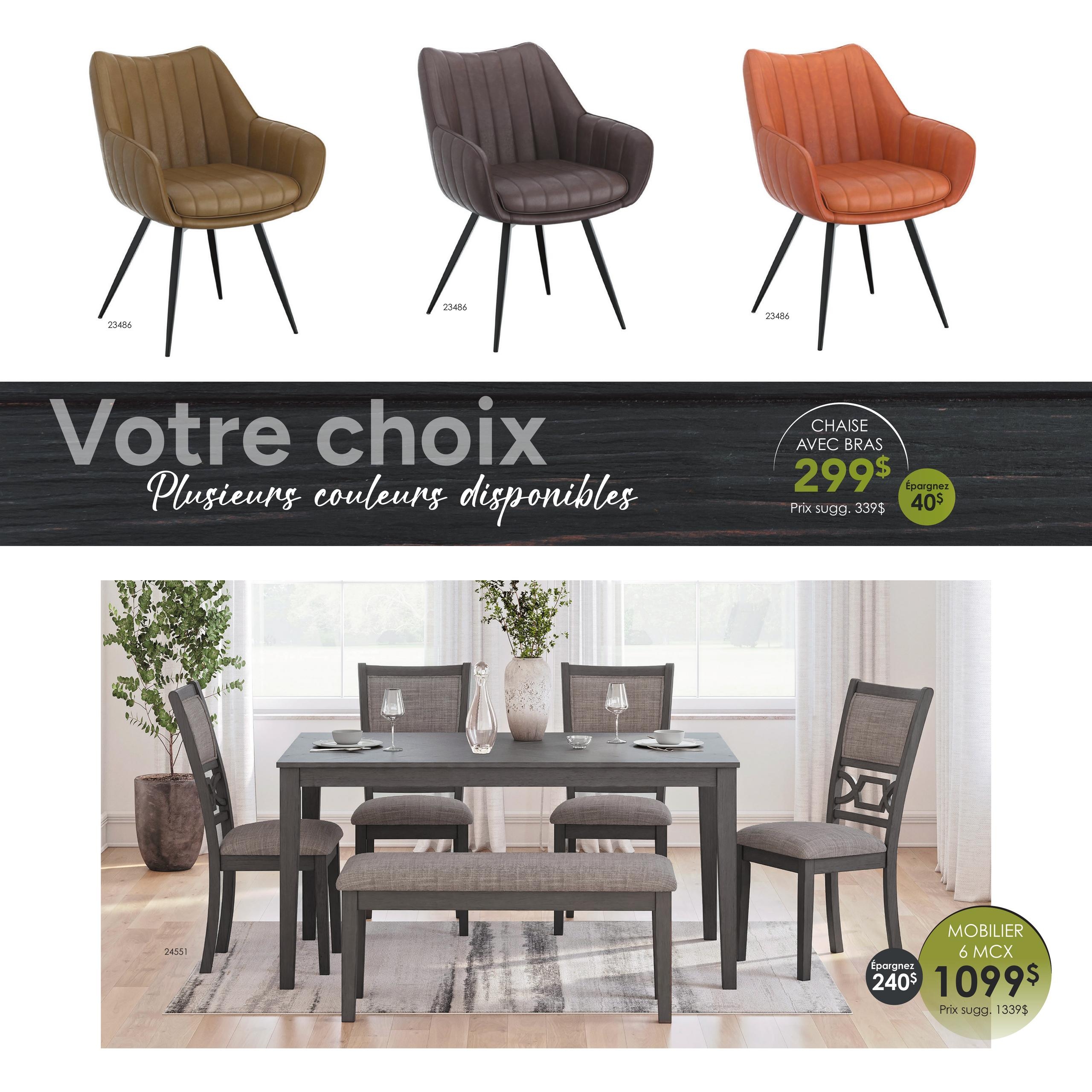 Circulaire Meubles Marchand - Éclat Printanier