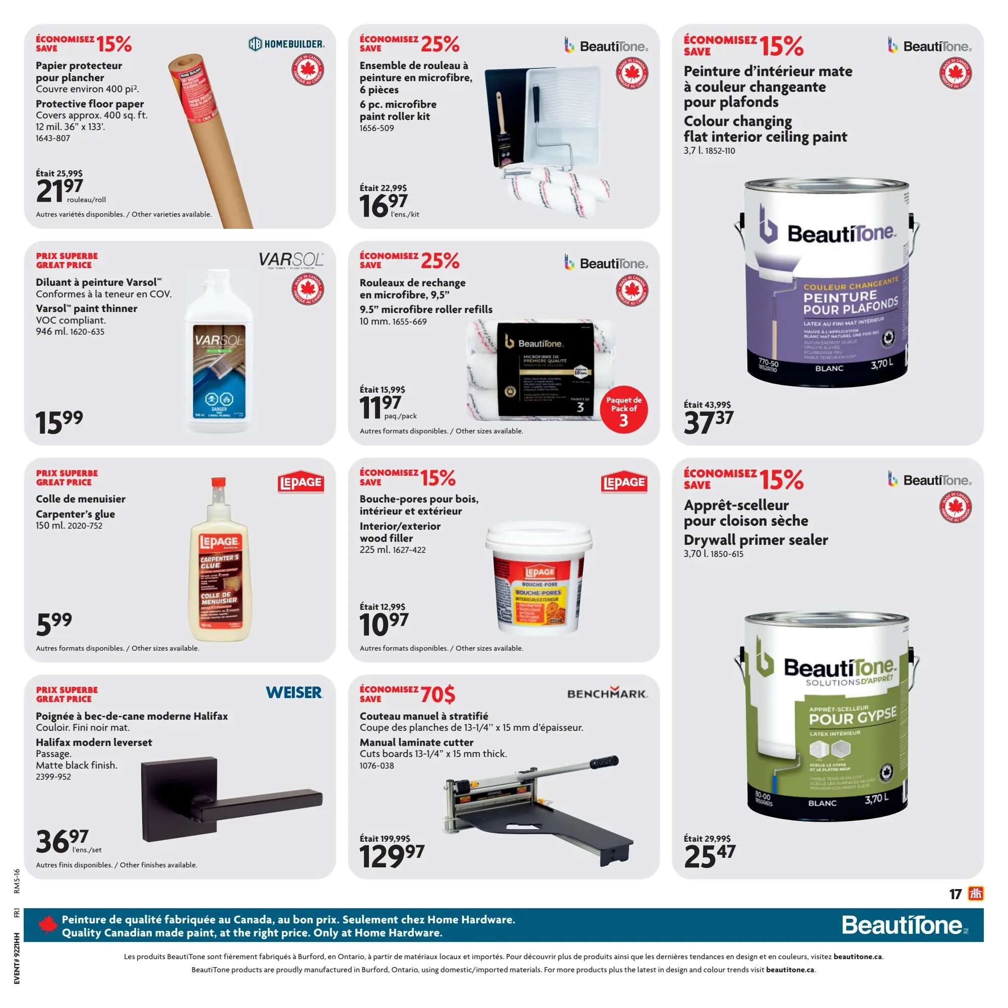 Circulaire Home Hardware