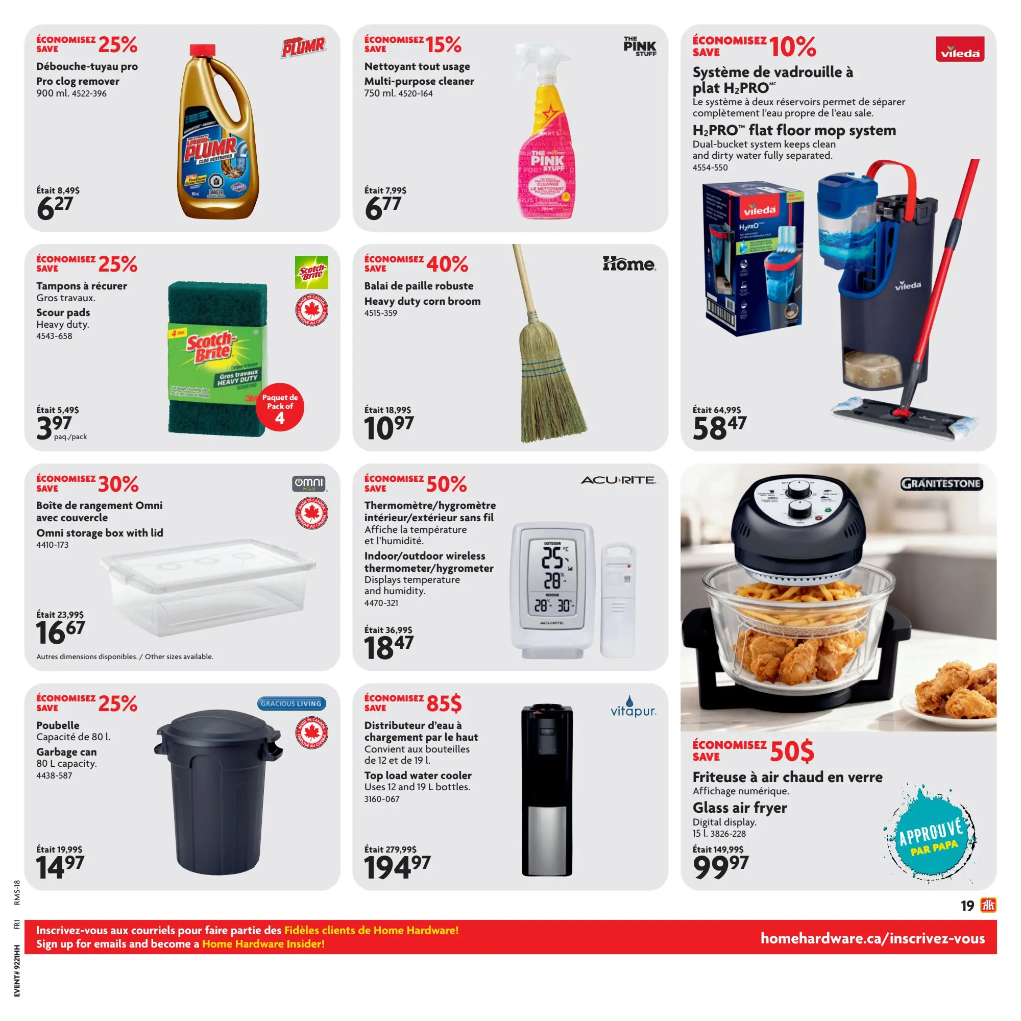Circulaire Home Hardware