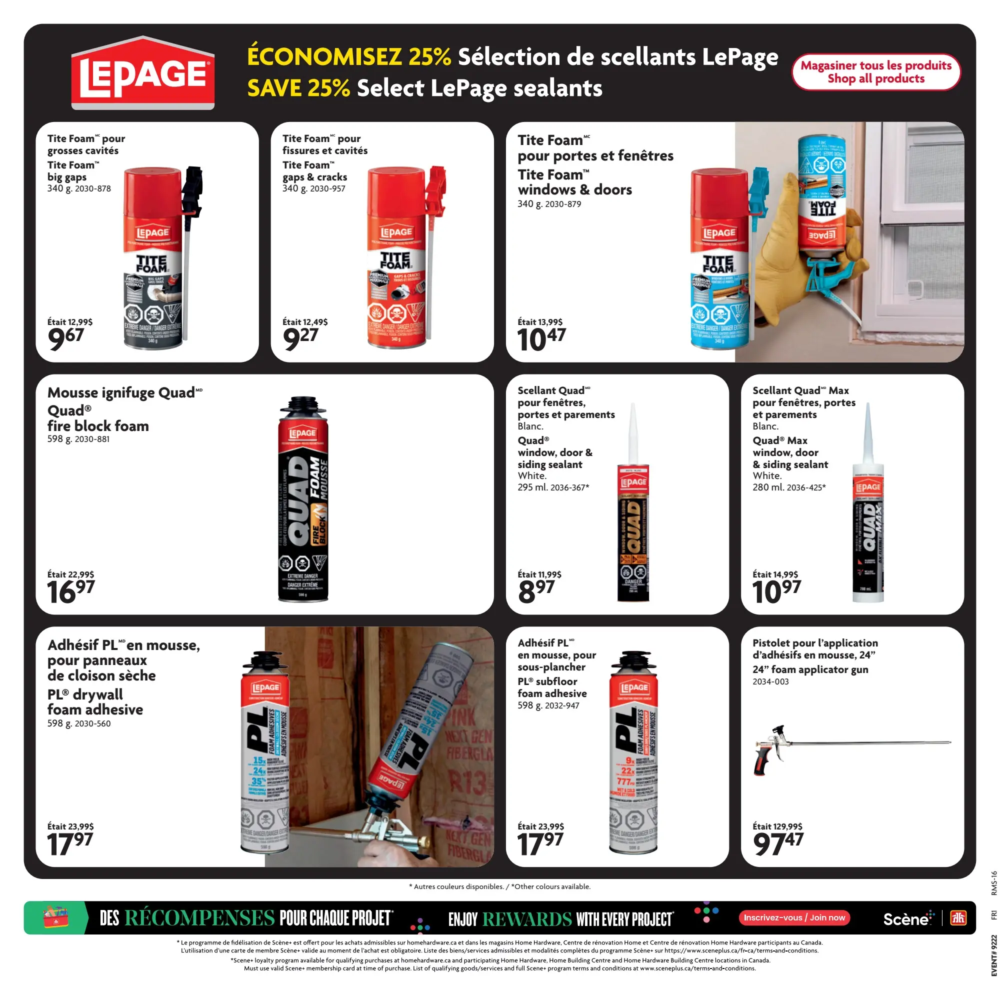 Circulaire Home Hardware