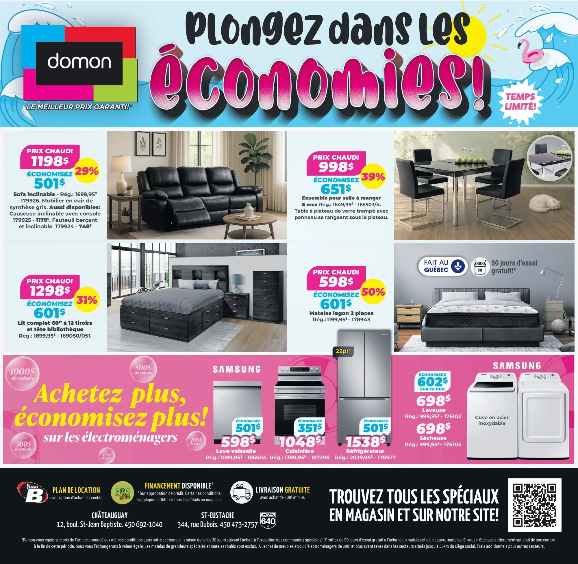 Circulaire Meubles Domon