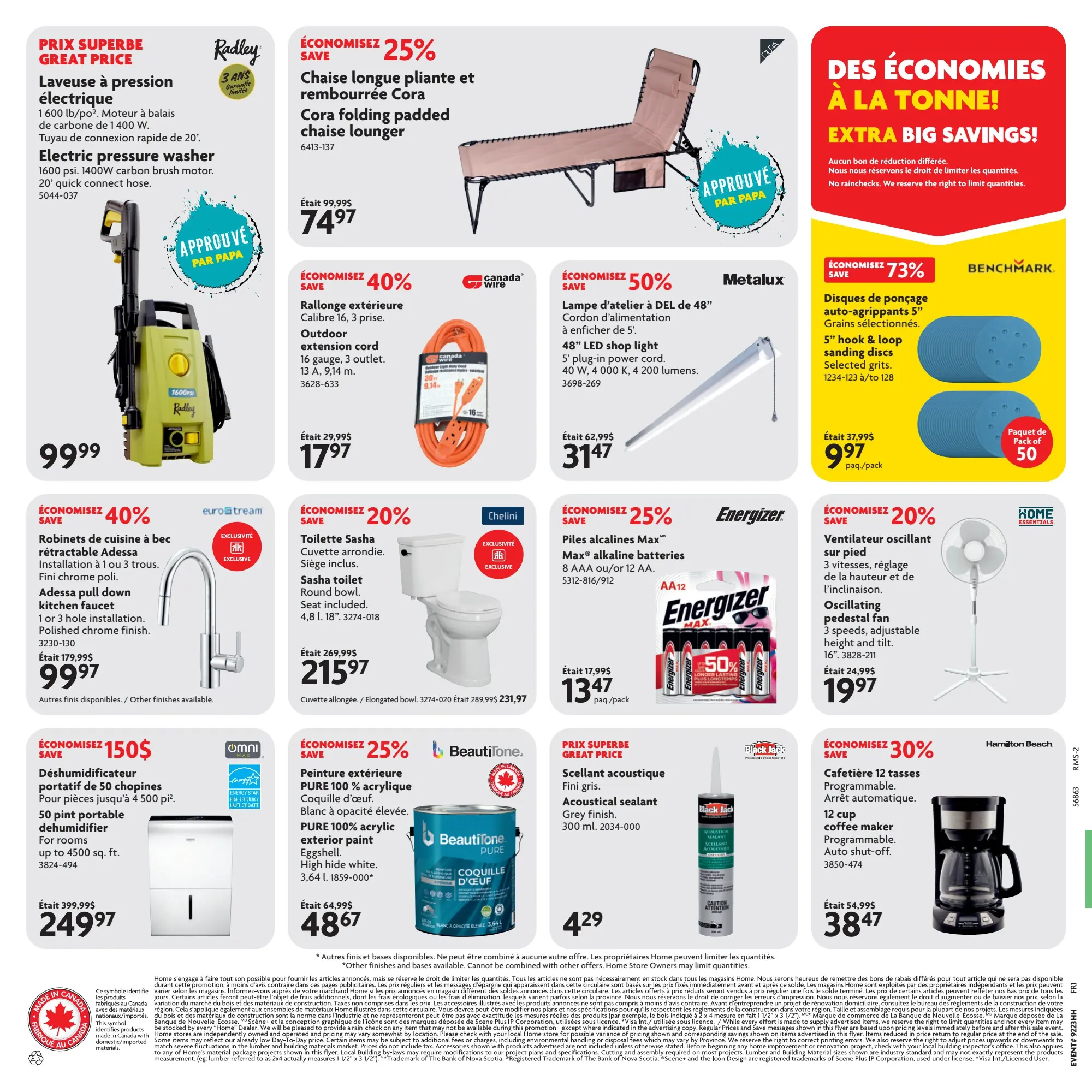 Circulaire Home Hardware
