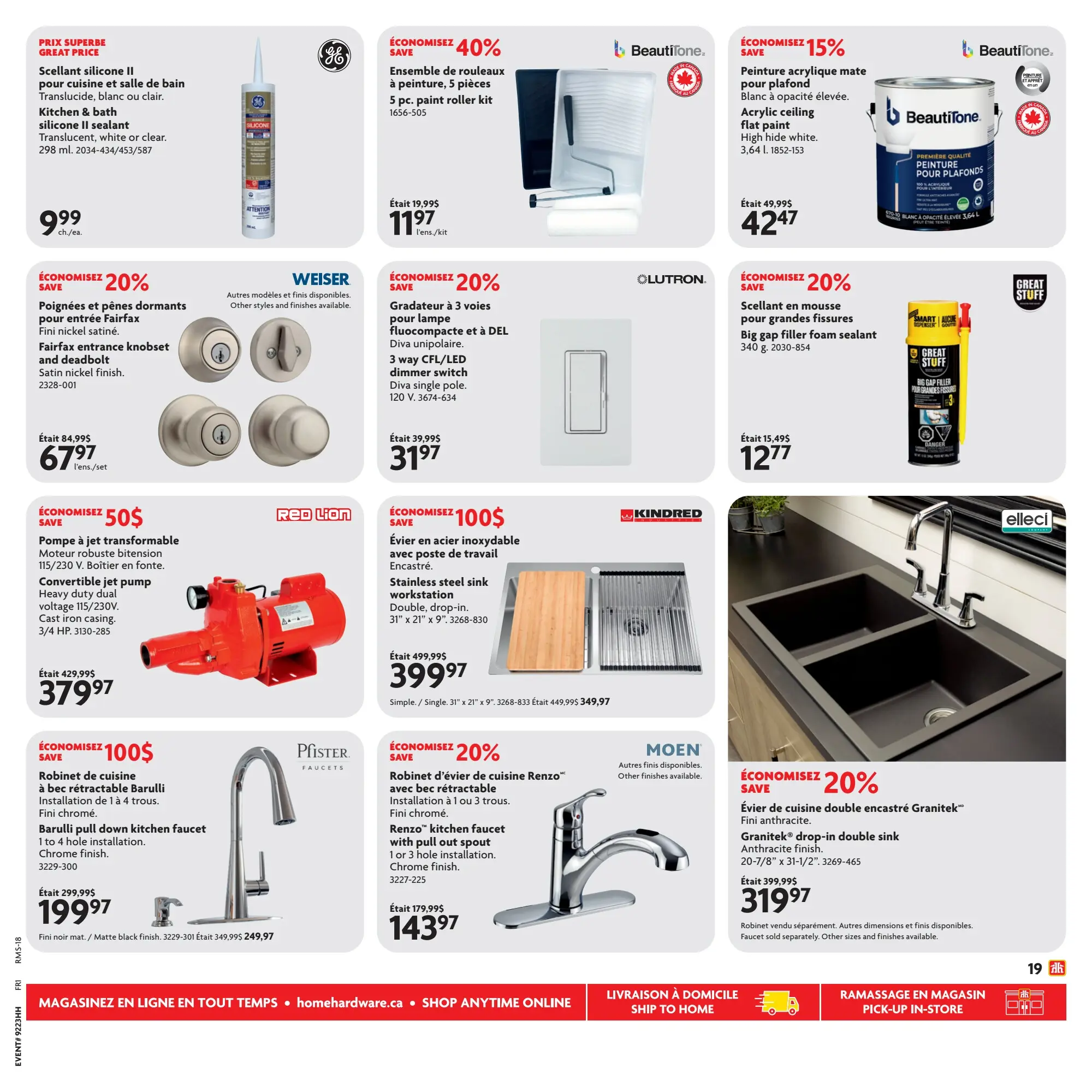 Circulaire Home Hardware