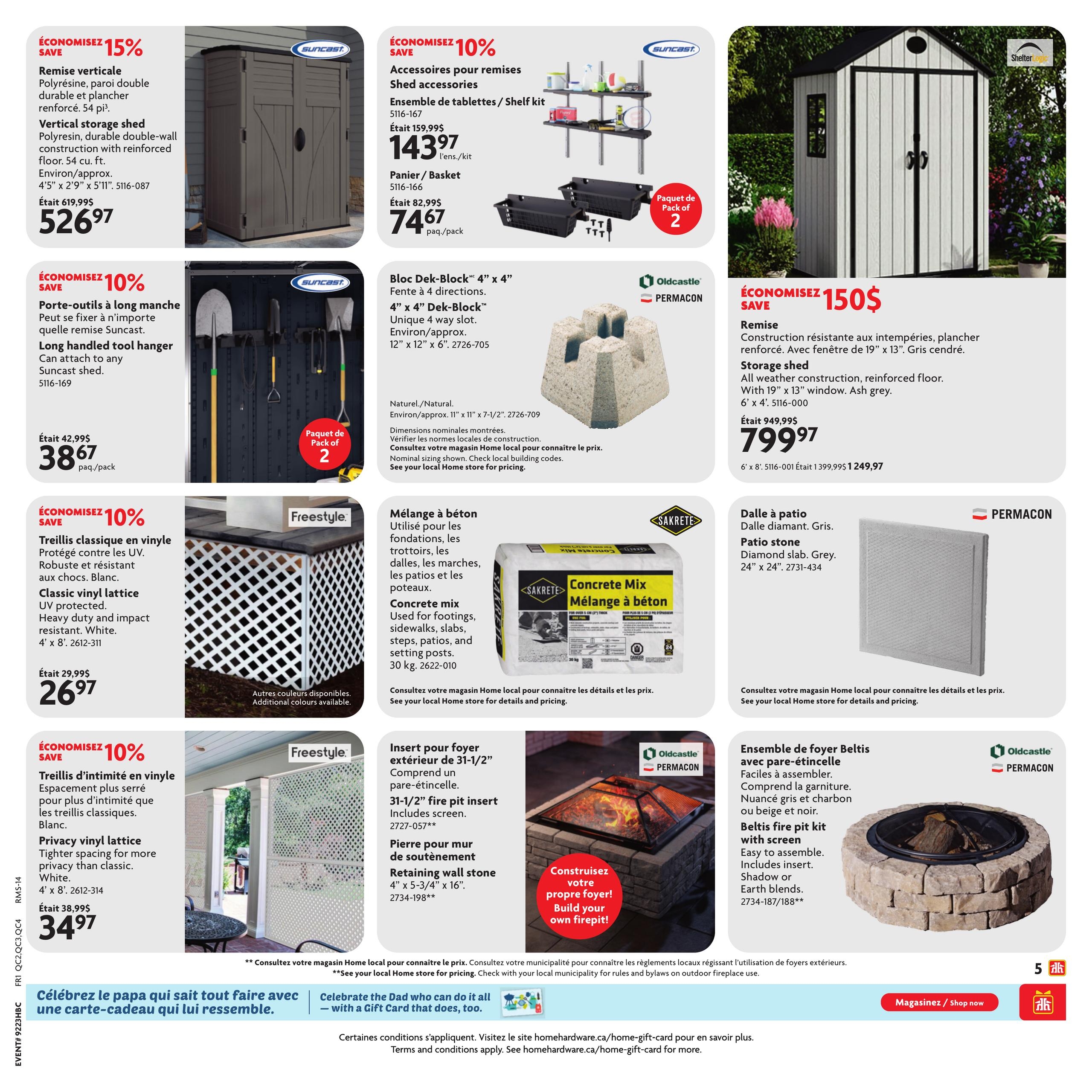 Circulaire Home Hardware - Centre de Rénovation