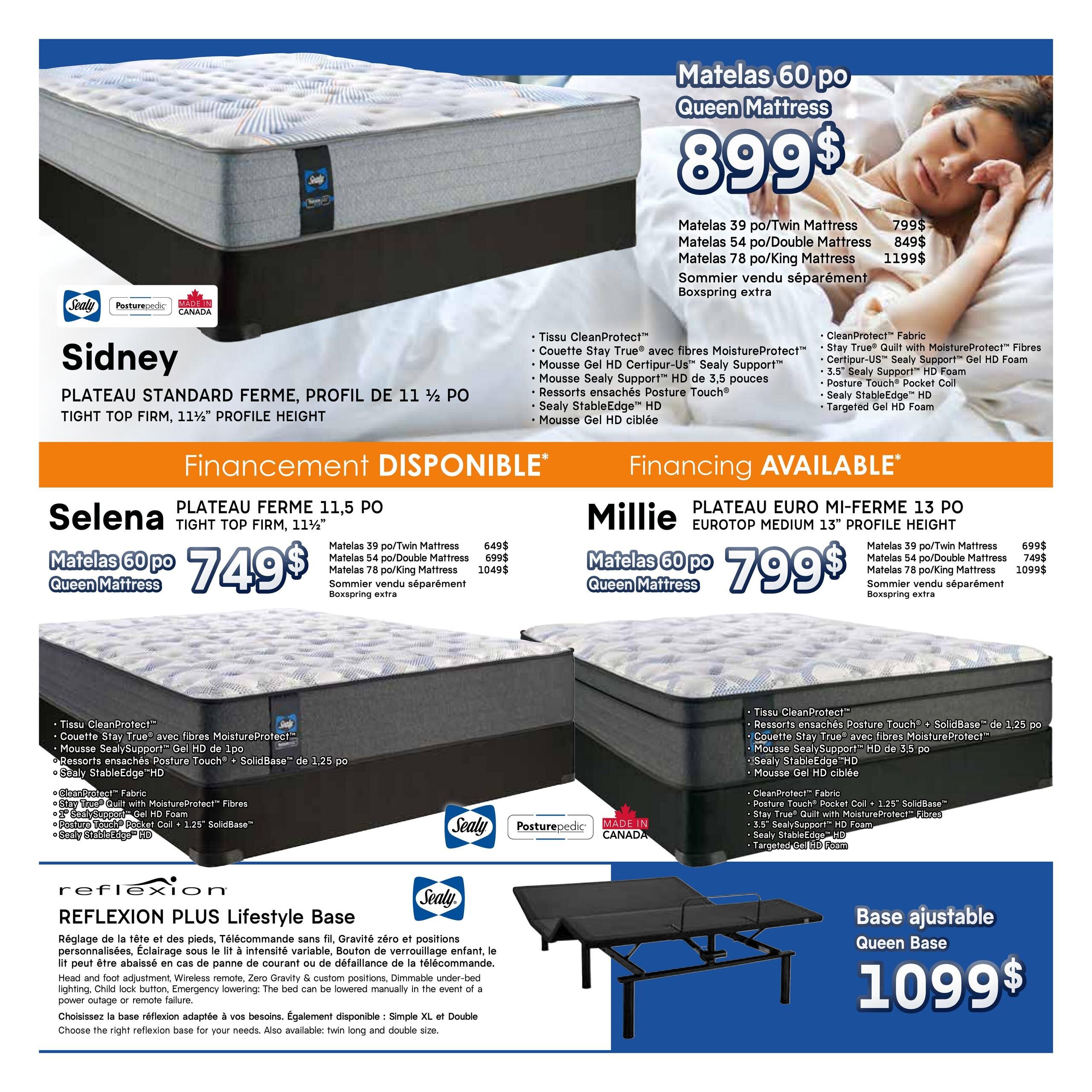 Circulaire Meubles Marchand - Matelas