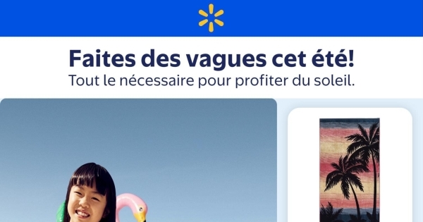 Circulaire Walmart - Faites des vagues cet été