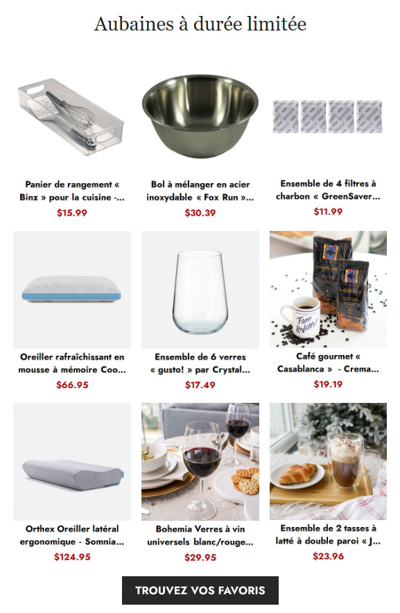 Aubaines fête des Pères en cours