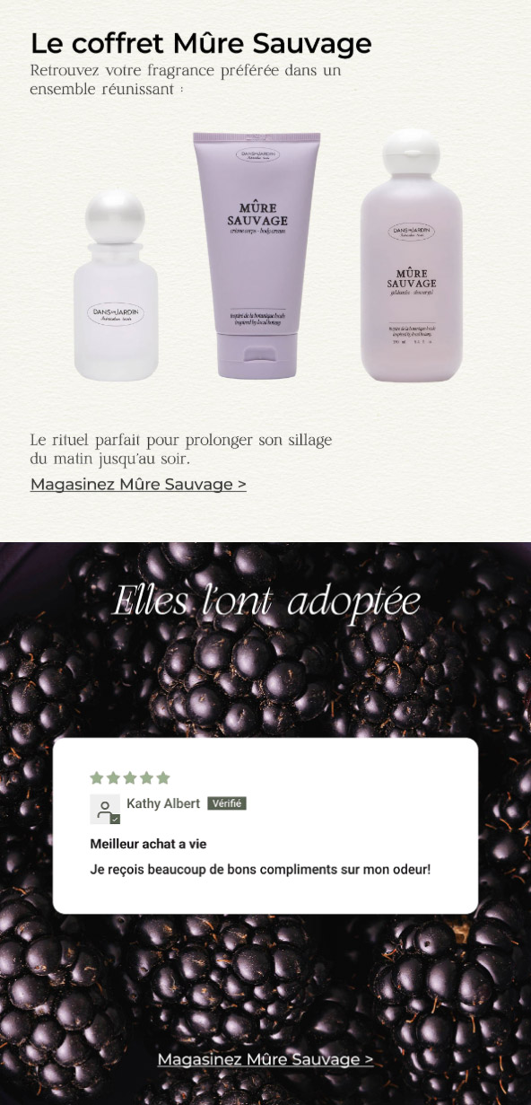 Mûre Sauvage : votre favori, maintenant en coffret