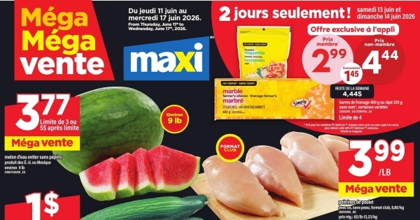 Circulaire Maxi
