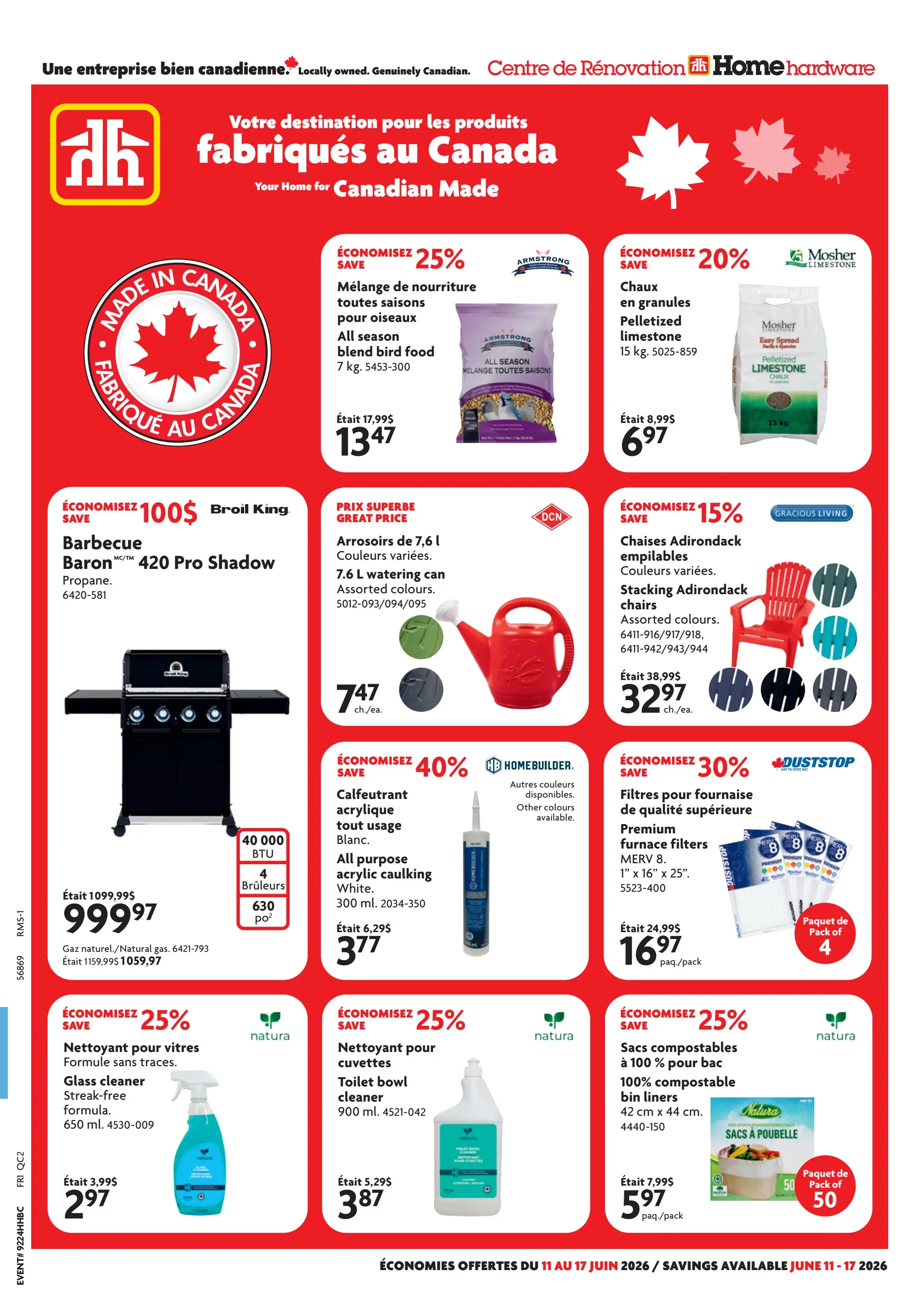 Circulaire Home Hardware - Centre de Rénovation