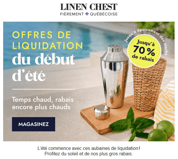 À la recherche de gros rabais ?
