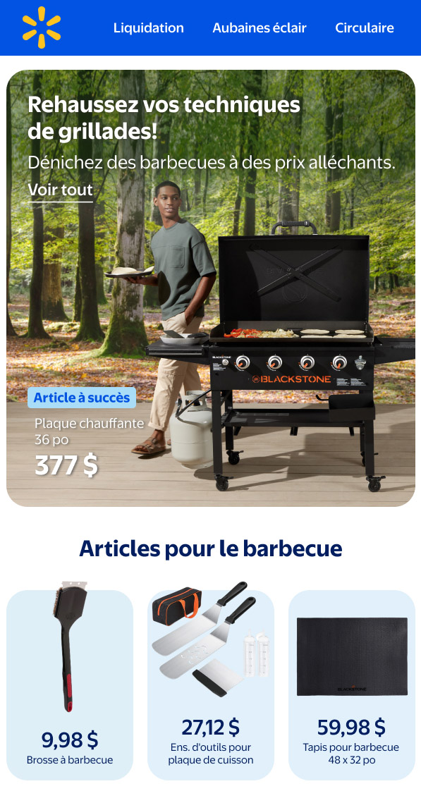 À vos barbecues!