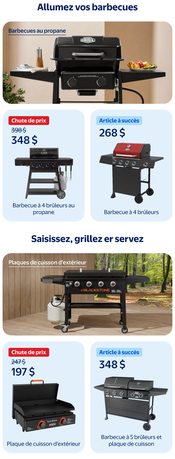 À vos barbecues!