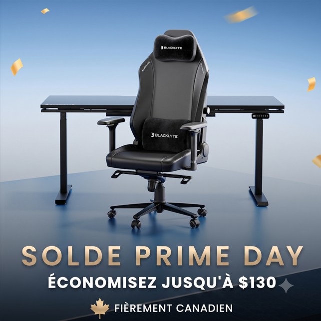Vente Jour Prime - Chaises Gamer et Bureau de BLACKLYTE