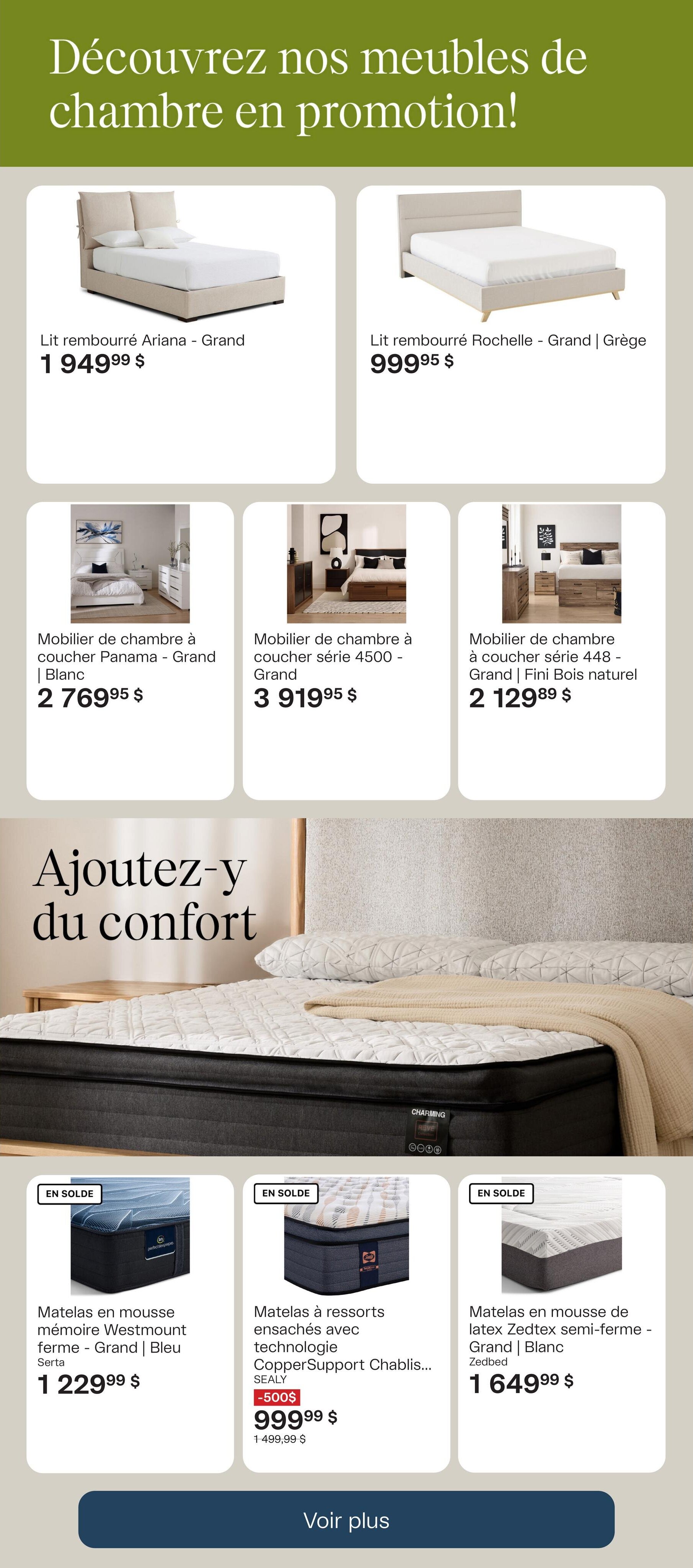 Circulaire Ameublements Tanguay