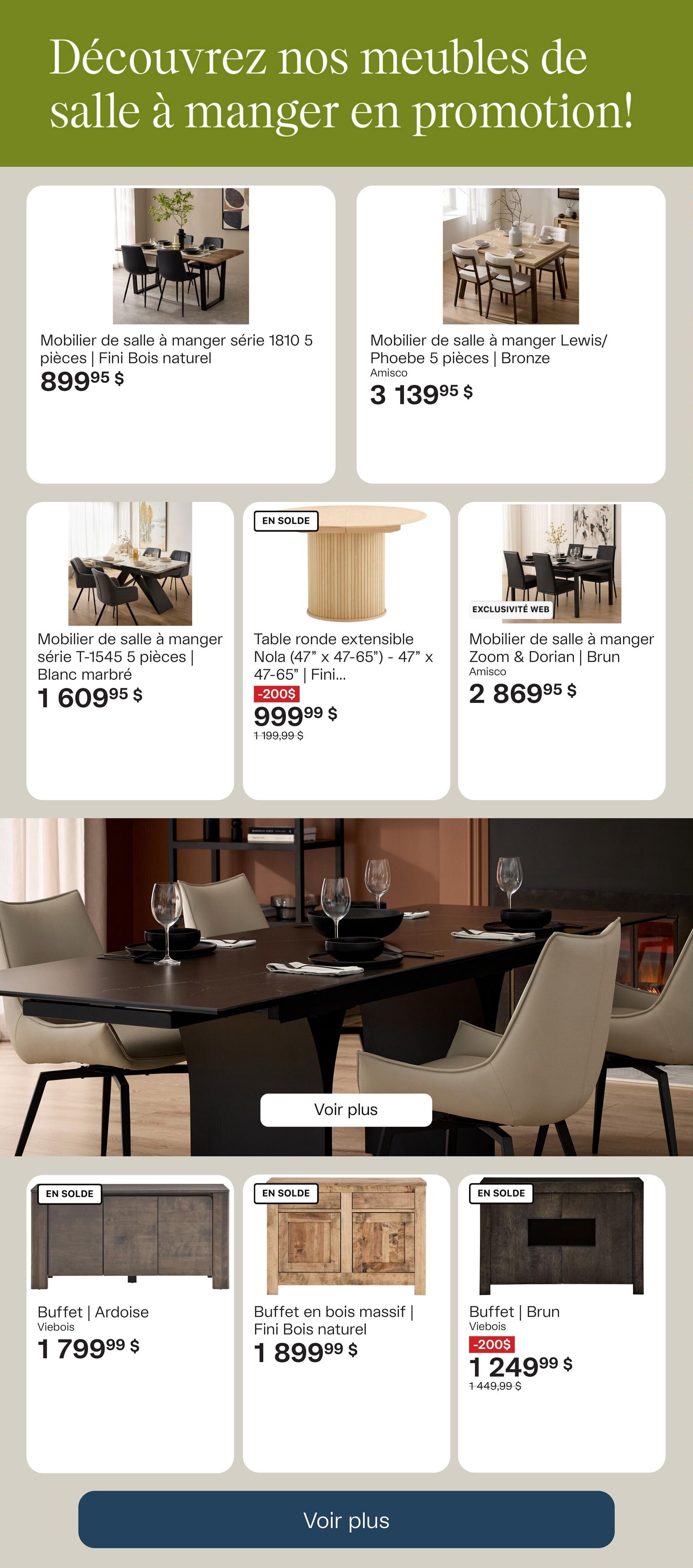Circulaire Ameublements Tanguay
