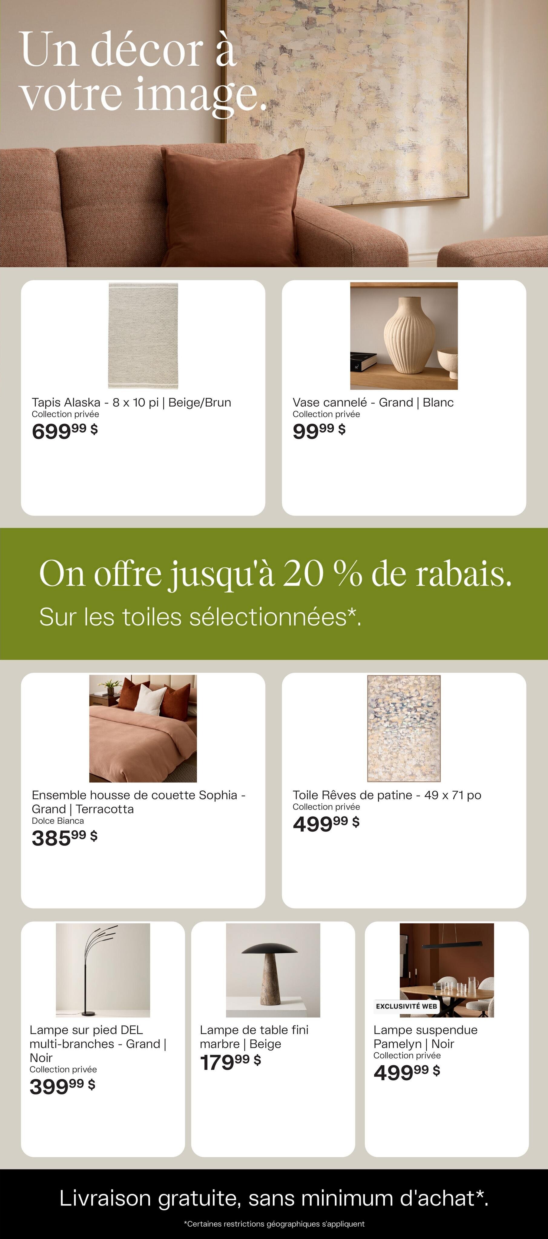 Circulaire Ameublements Tanguay