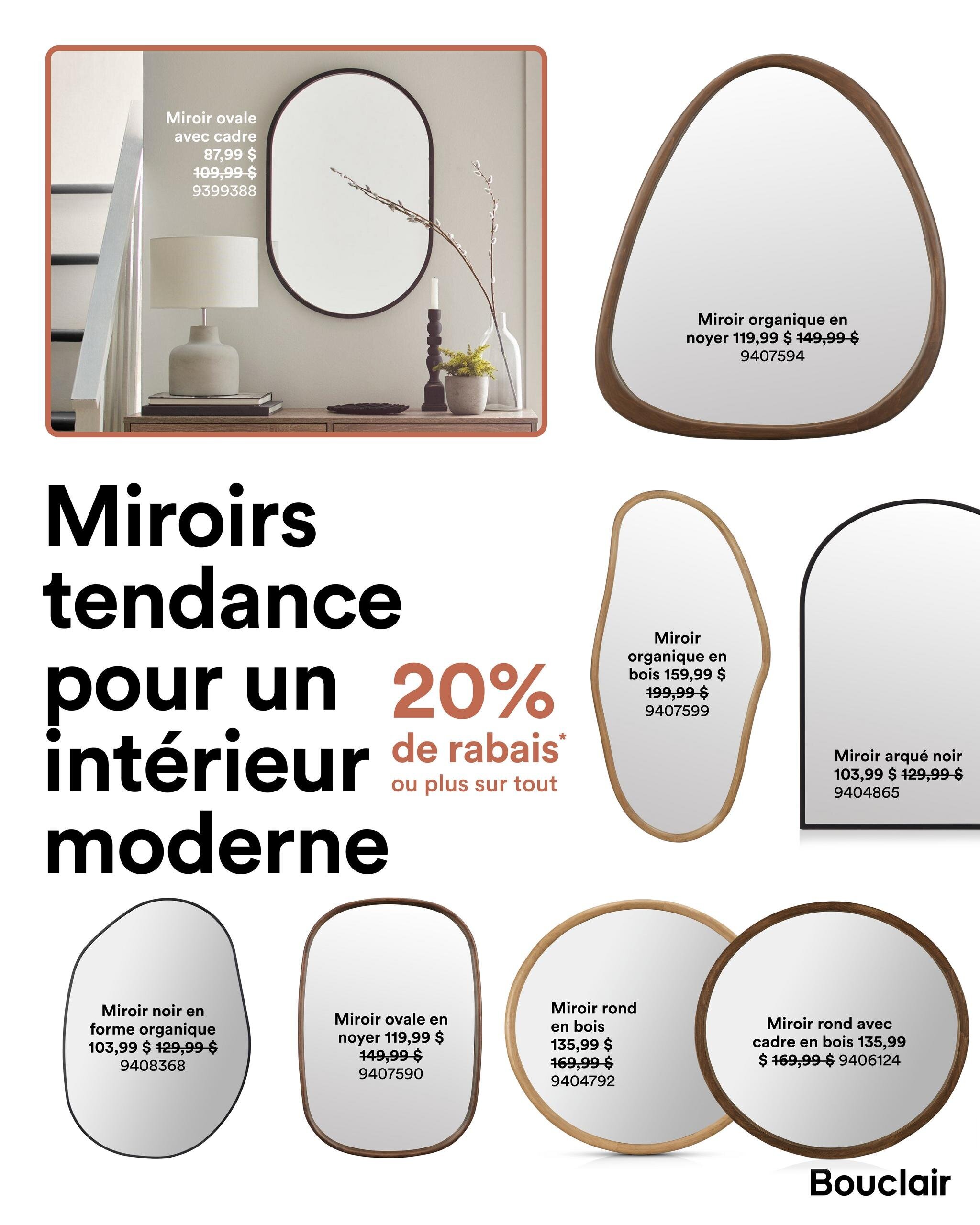 Circulaire Bouclair
