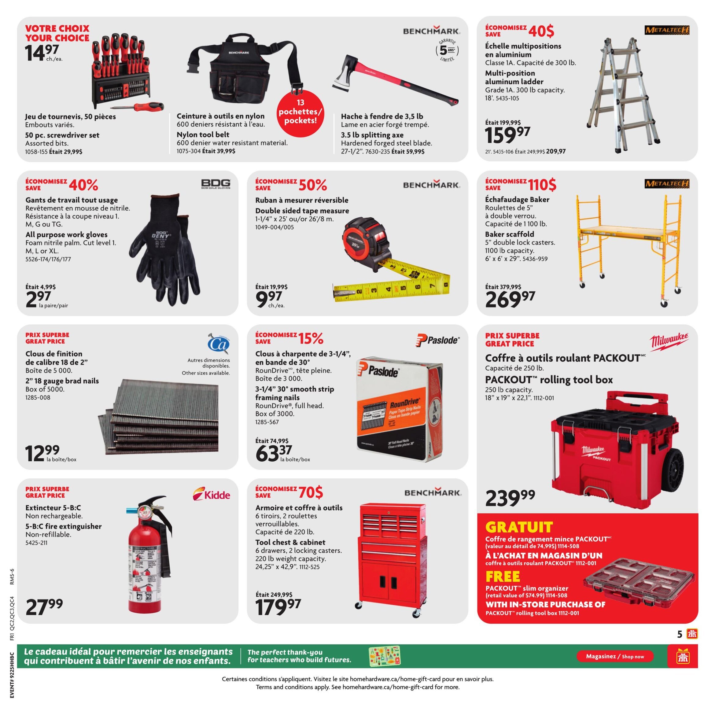 Circulaire Home Hardware - Centre de Rénovation
