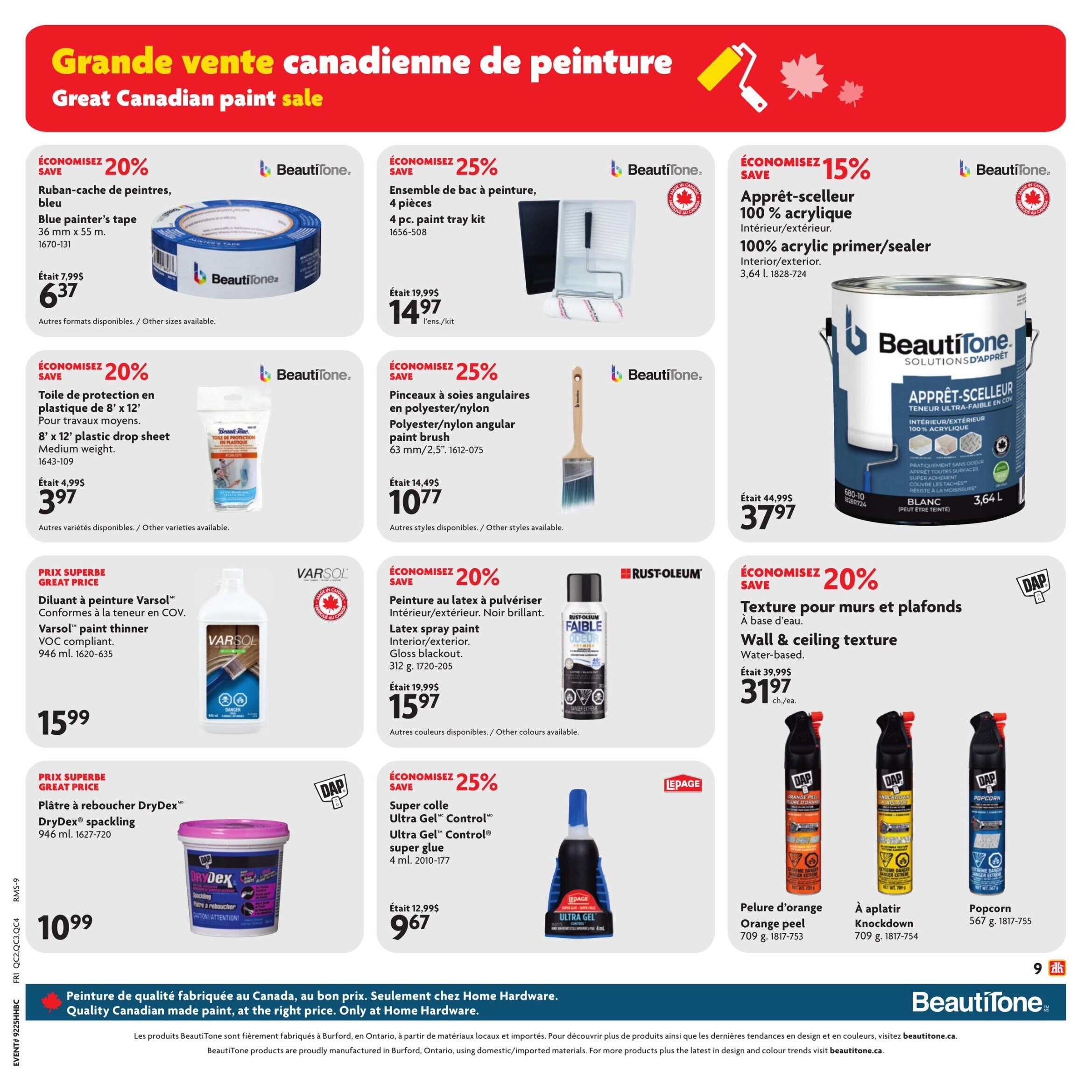 Circulaire Home Hardware - Centre de Rénovation