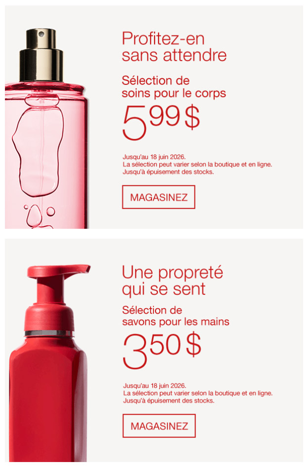 Sélection de chandelles prêtes à briller à 11,99 $
