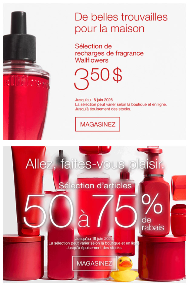 Sélection de chandelles prêtes à briller à 11,99 $