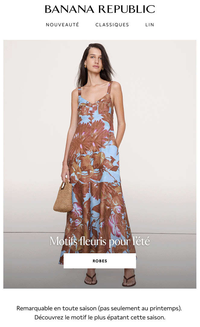 Nos nouvelles robes fleuries