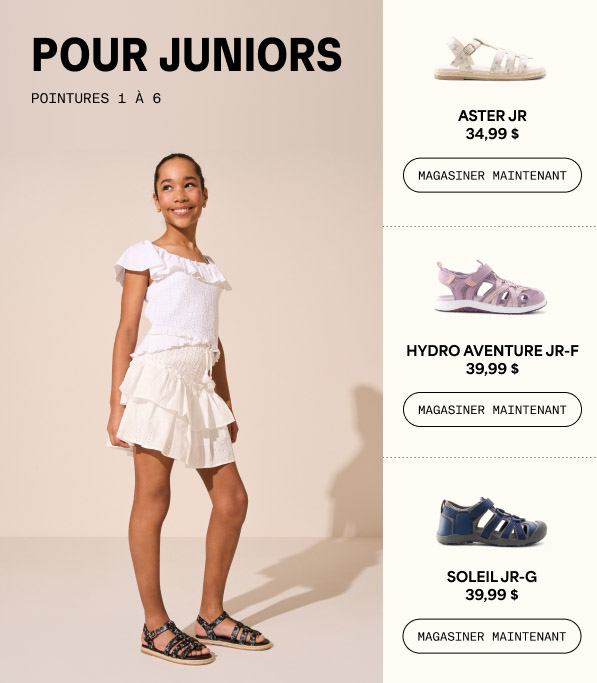 Trouvez le look d'été idéal pour les petits!