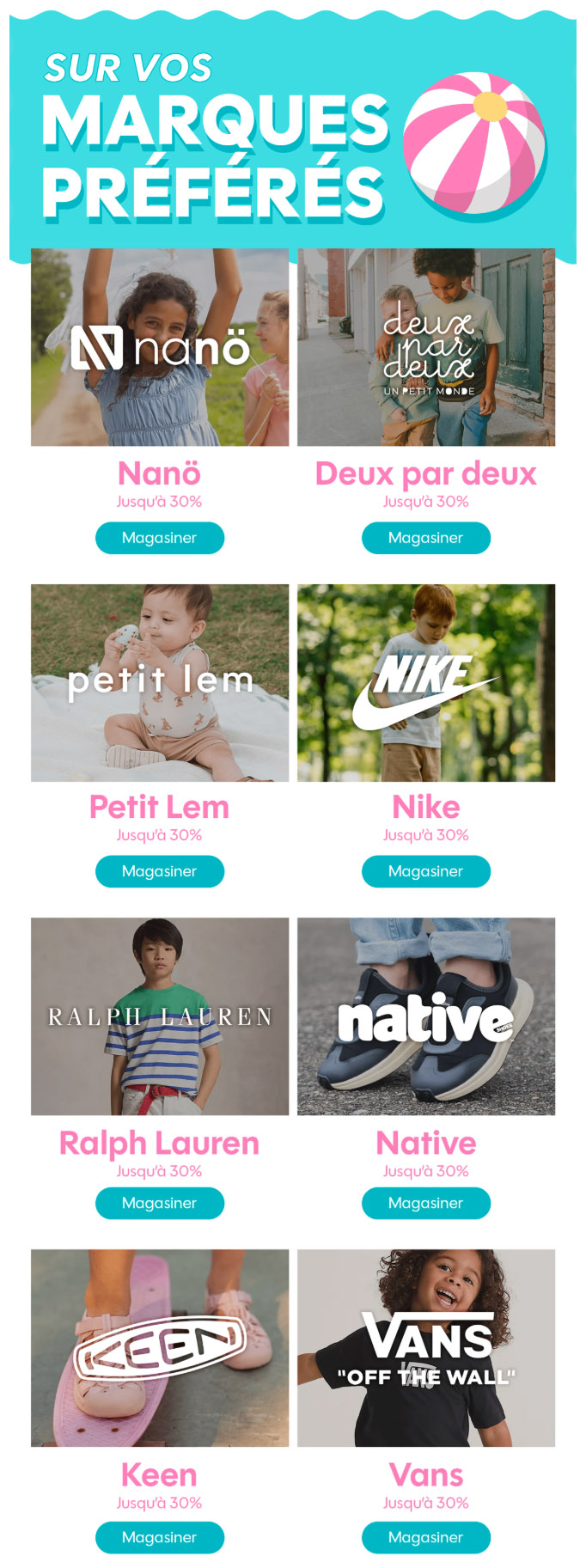 Plus de 2500 styles à découvrir