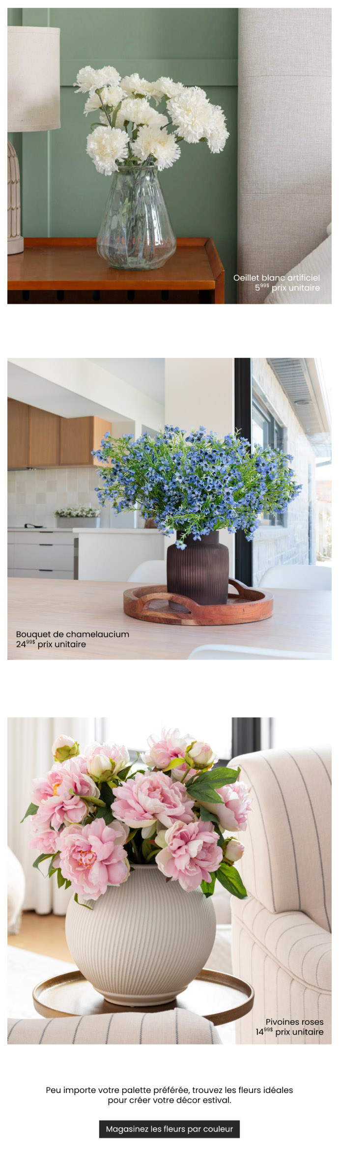 Fleurs coups de cœur pour embellir votre été!