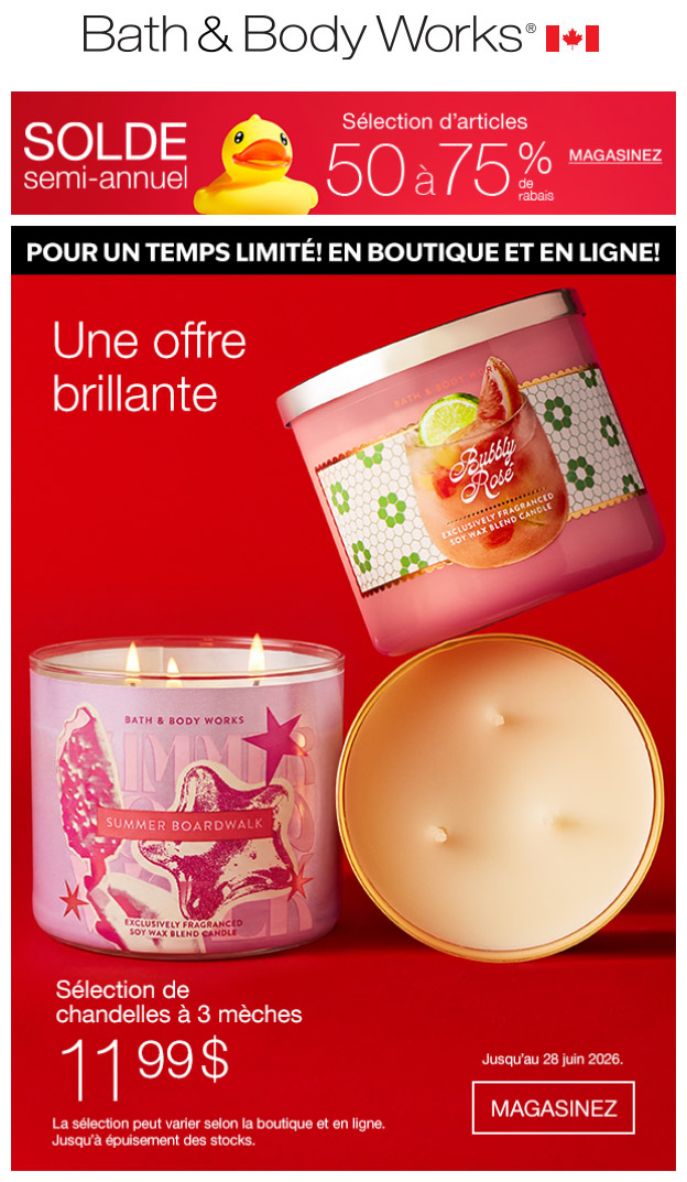 Chandelles à 11,99 $ : pour une Saint-Jean lumineuse
