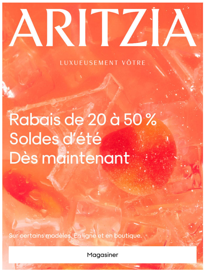 Les soldes d’été commencent maintenant