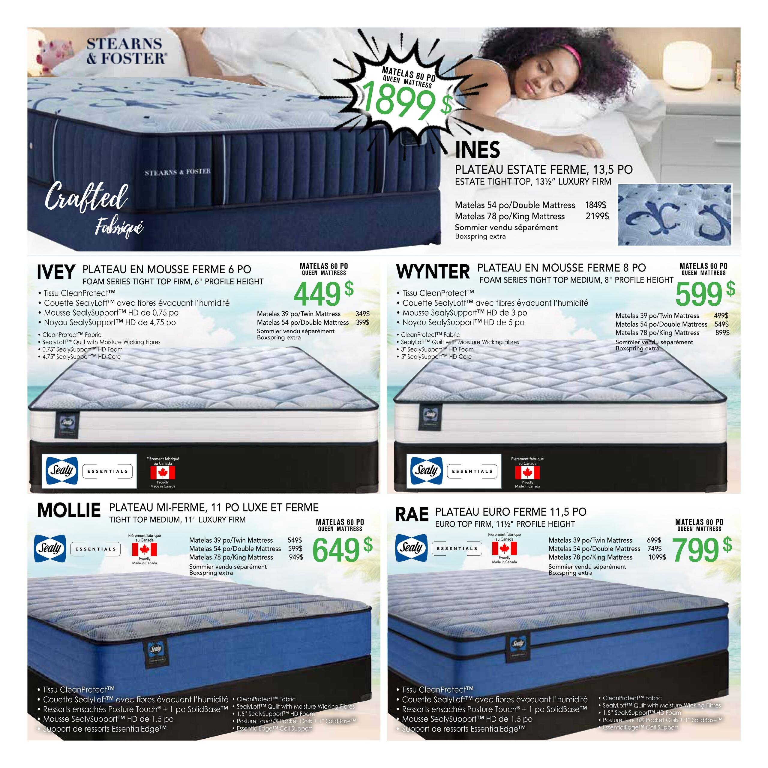 Circulaire Meubles Marchand - Matelas