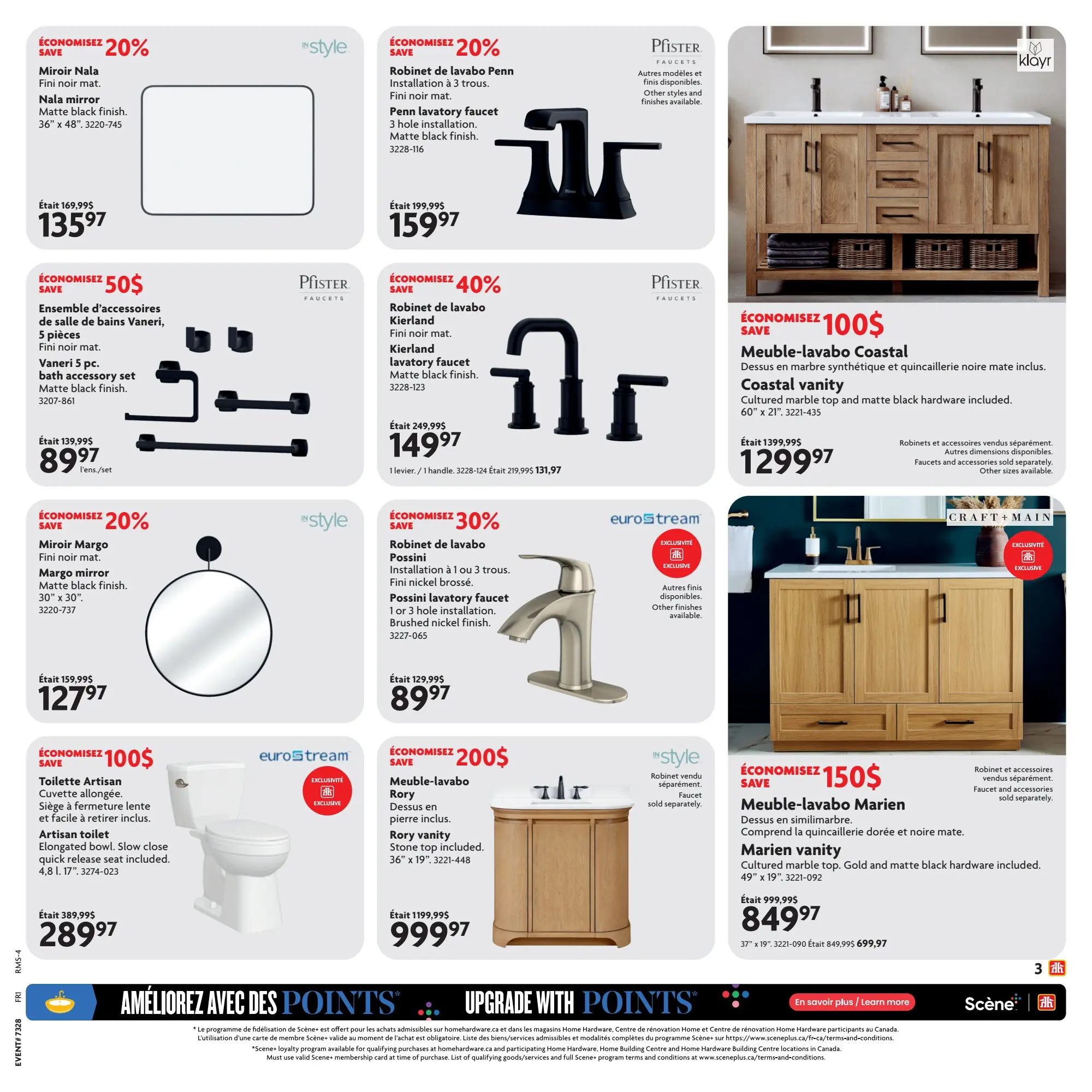 Circulaire Home Hardware - Solde ultime salle de bain