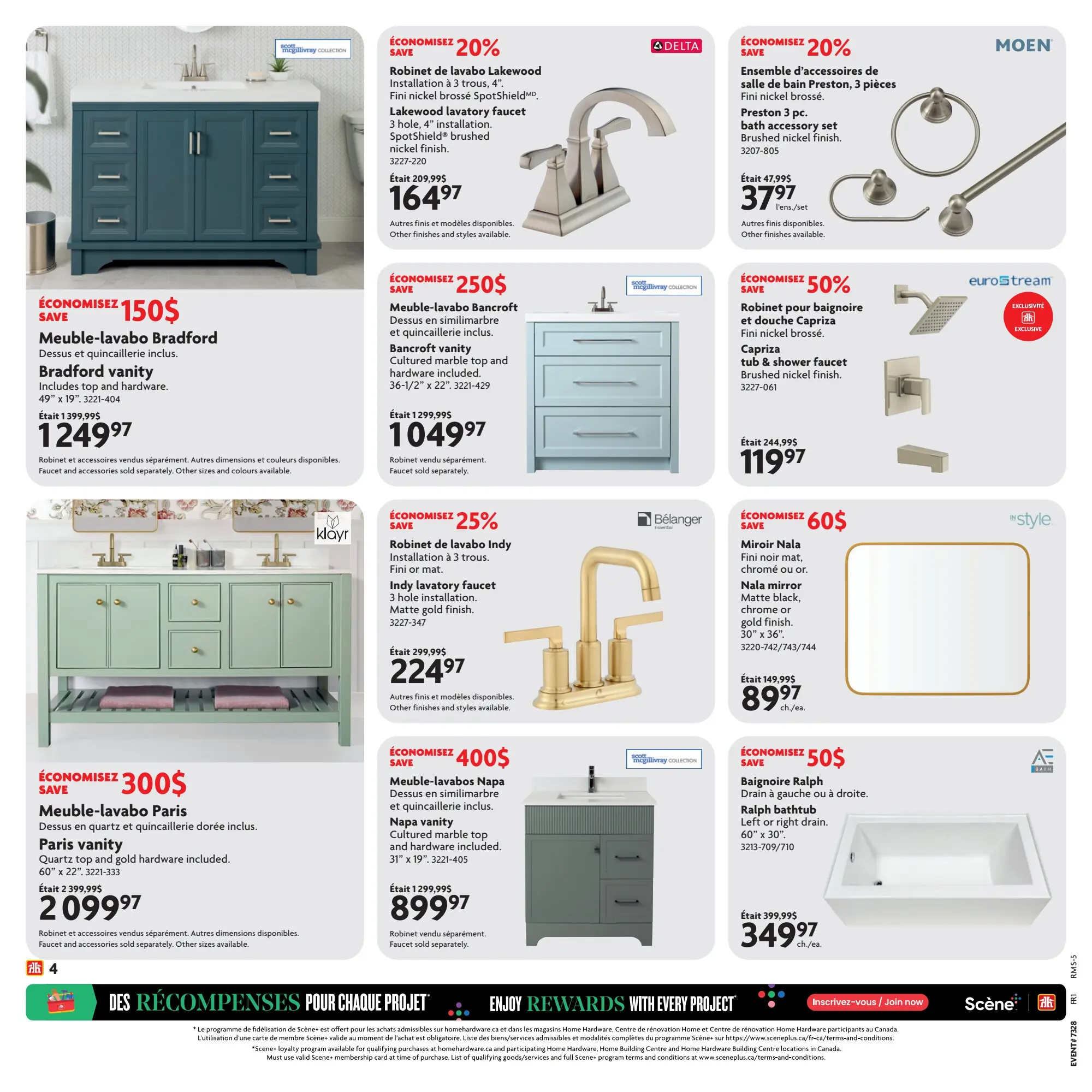 Circulaire Home Hardware - Solde ultime salle de bain