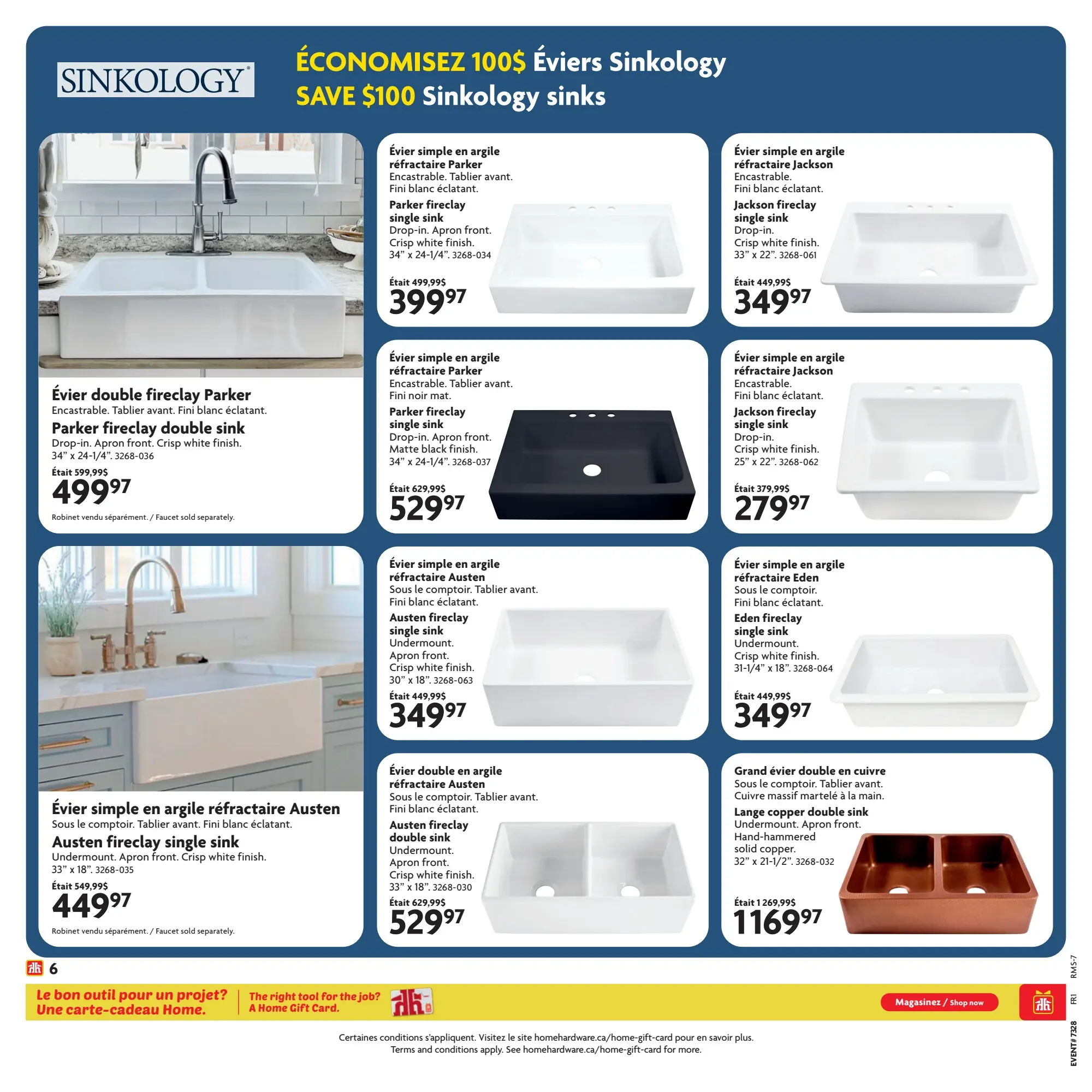Circulaire Home Hardware - Solde ultime salle de bain