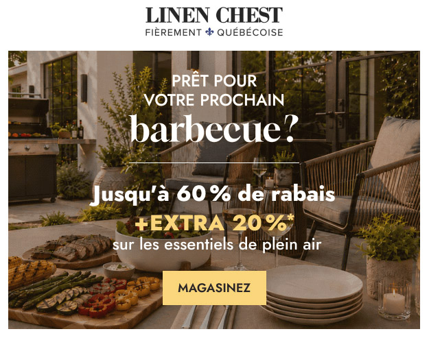 Jusqu'à -60 % sur le BBQ