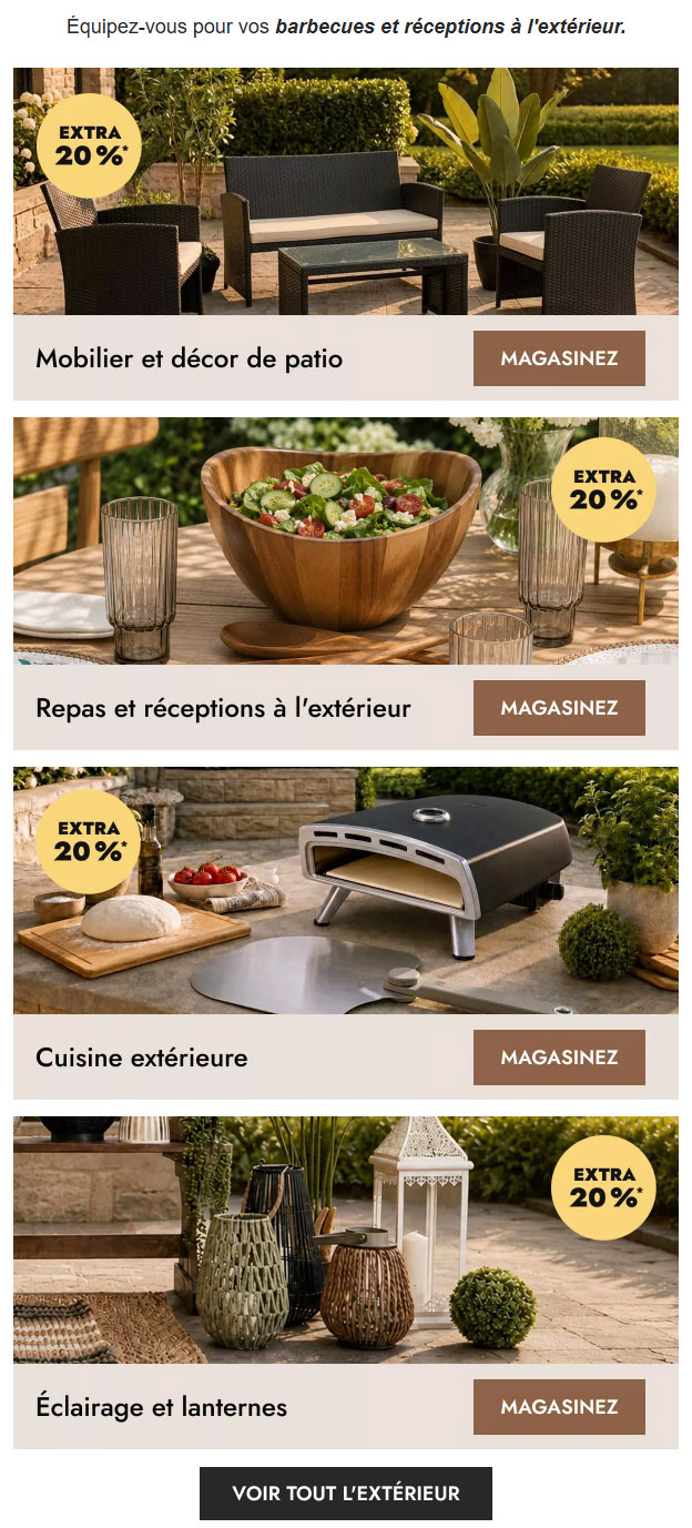 Jusqu'à -60 % sur le BBQ