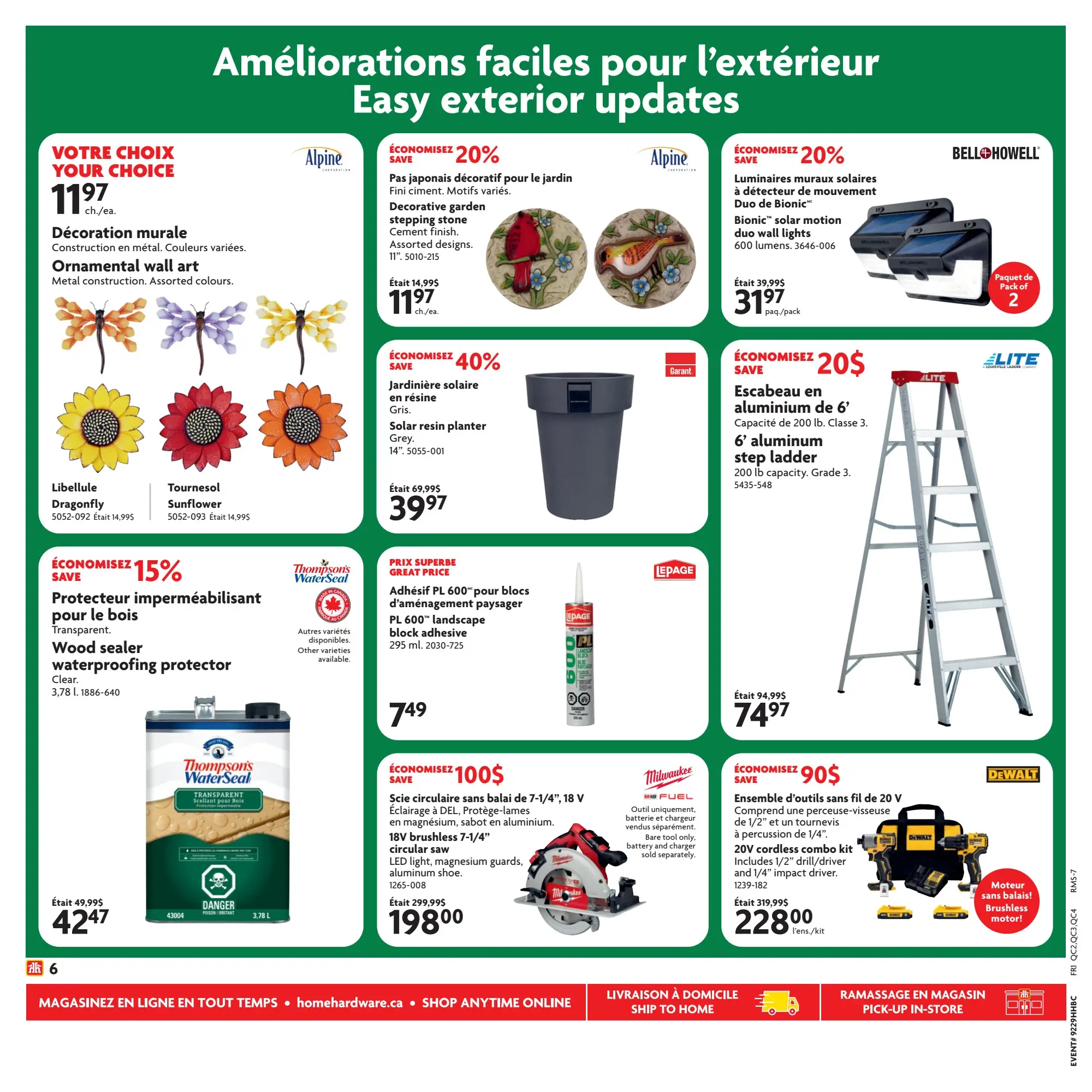 Circulaire Home Hardware
