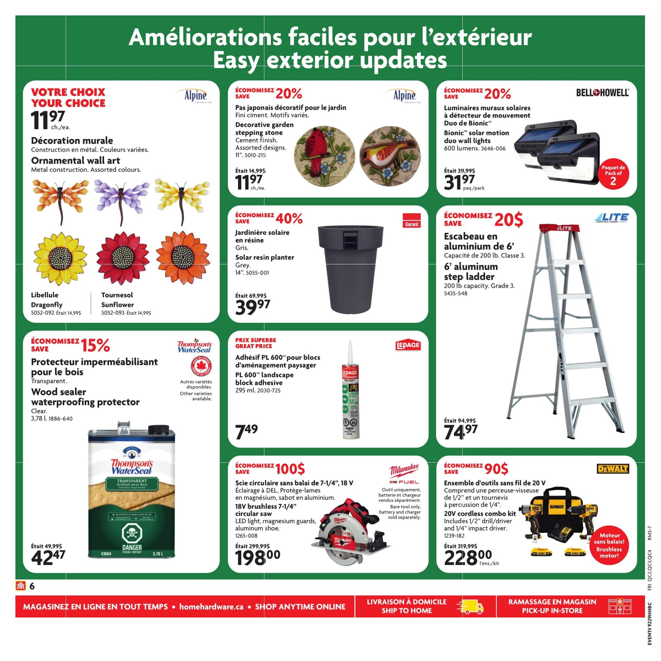 Circulaire Home Hardware - Centre de Rénovation