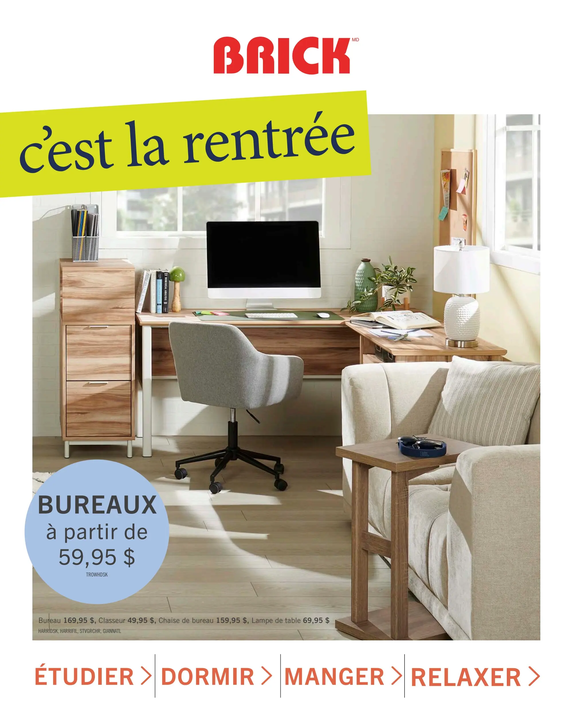 Circulaire Brick - C'est la Rentrée
