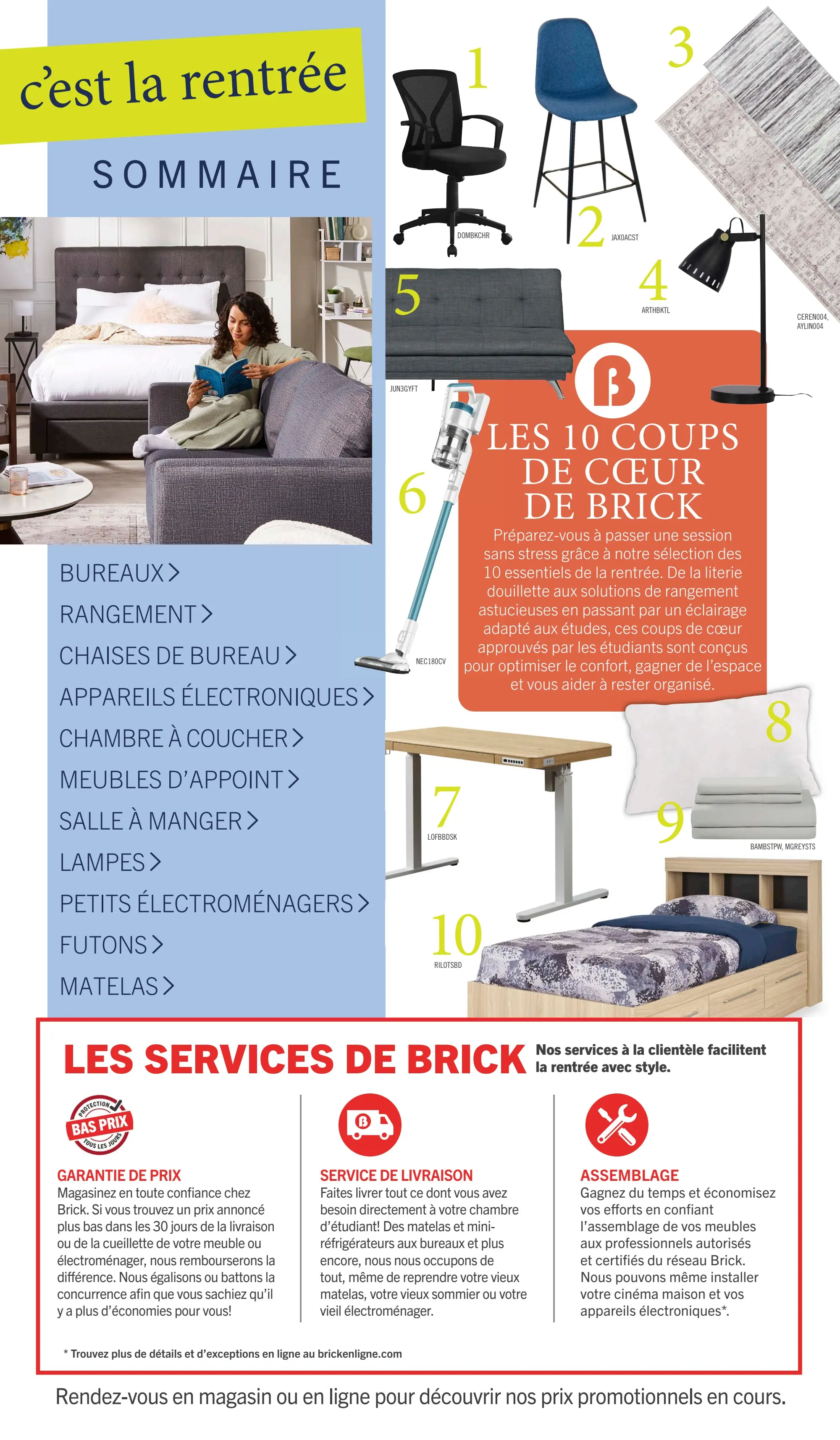 Circulaire Brick - C'est la Rentrée