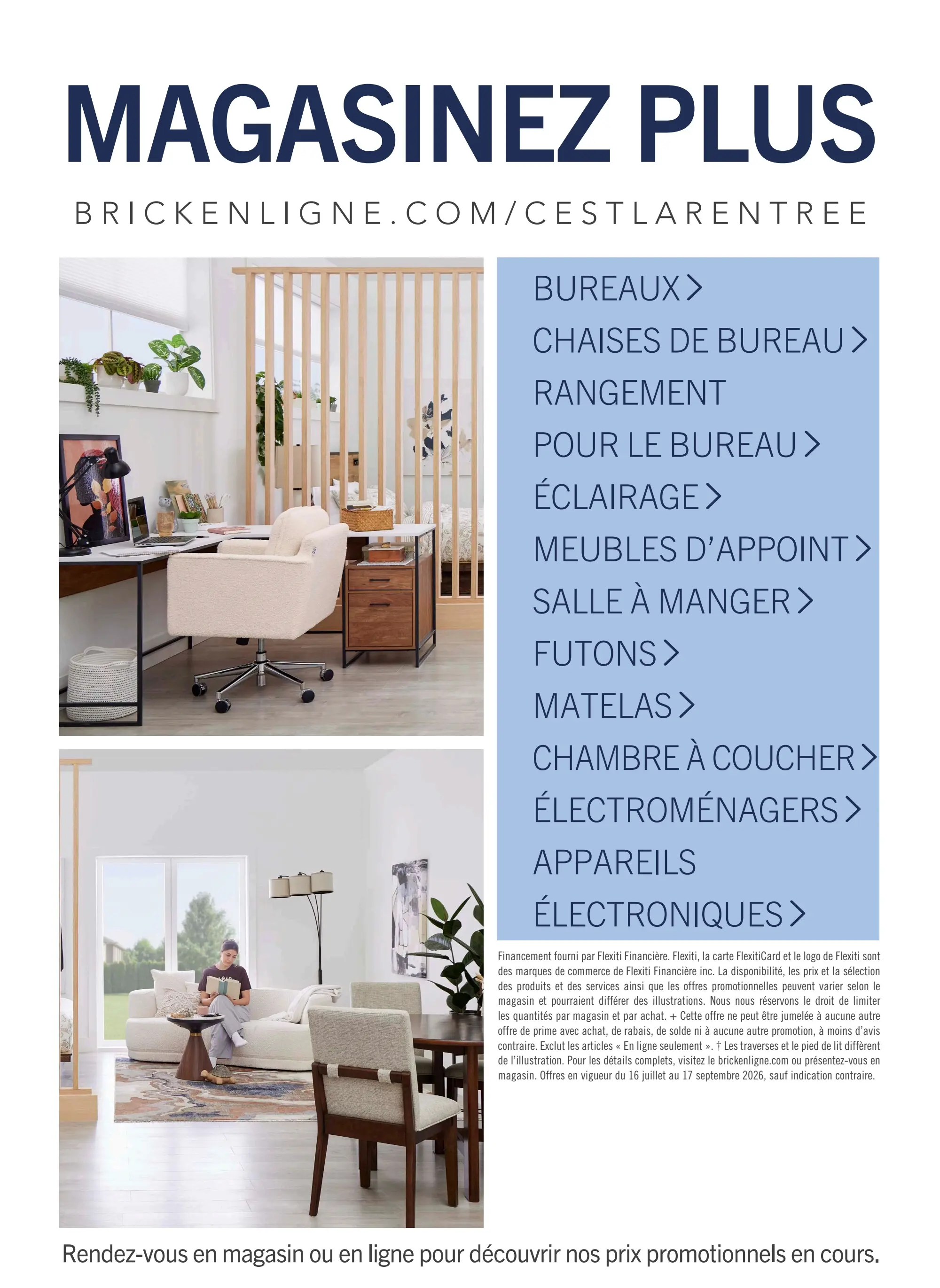 Circulaire Brick - C'est la Rentrée